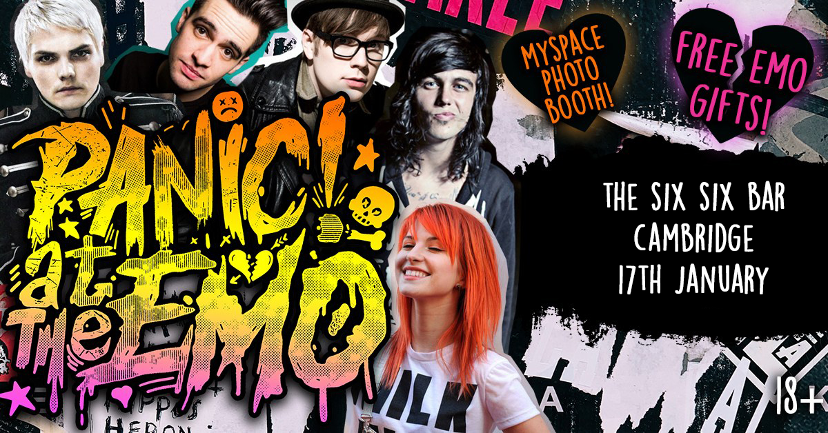 Panic At The Emo Club Night at Six Six Bar, Cambridge