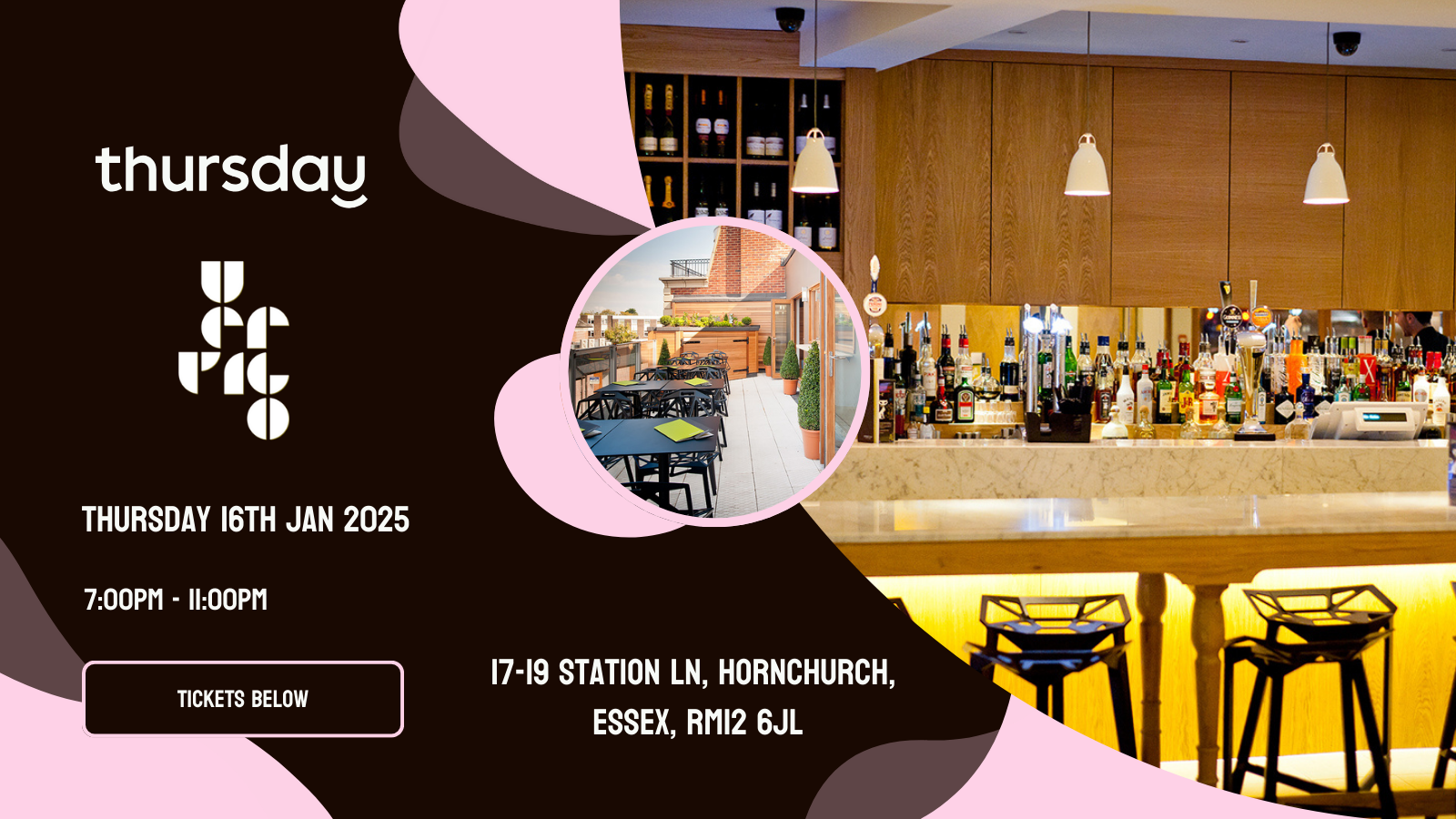 Thursday | Vertigo | Hornchurch