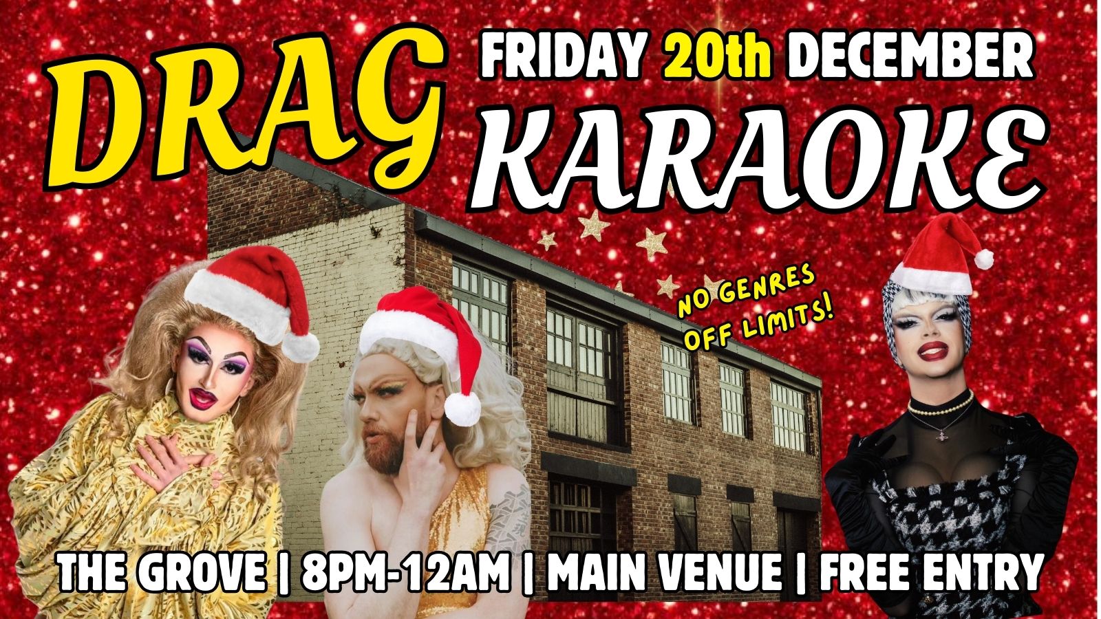 DRAG KARAOKE – BLACK EYE FRIDAY SPECIAL