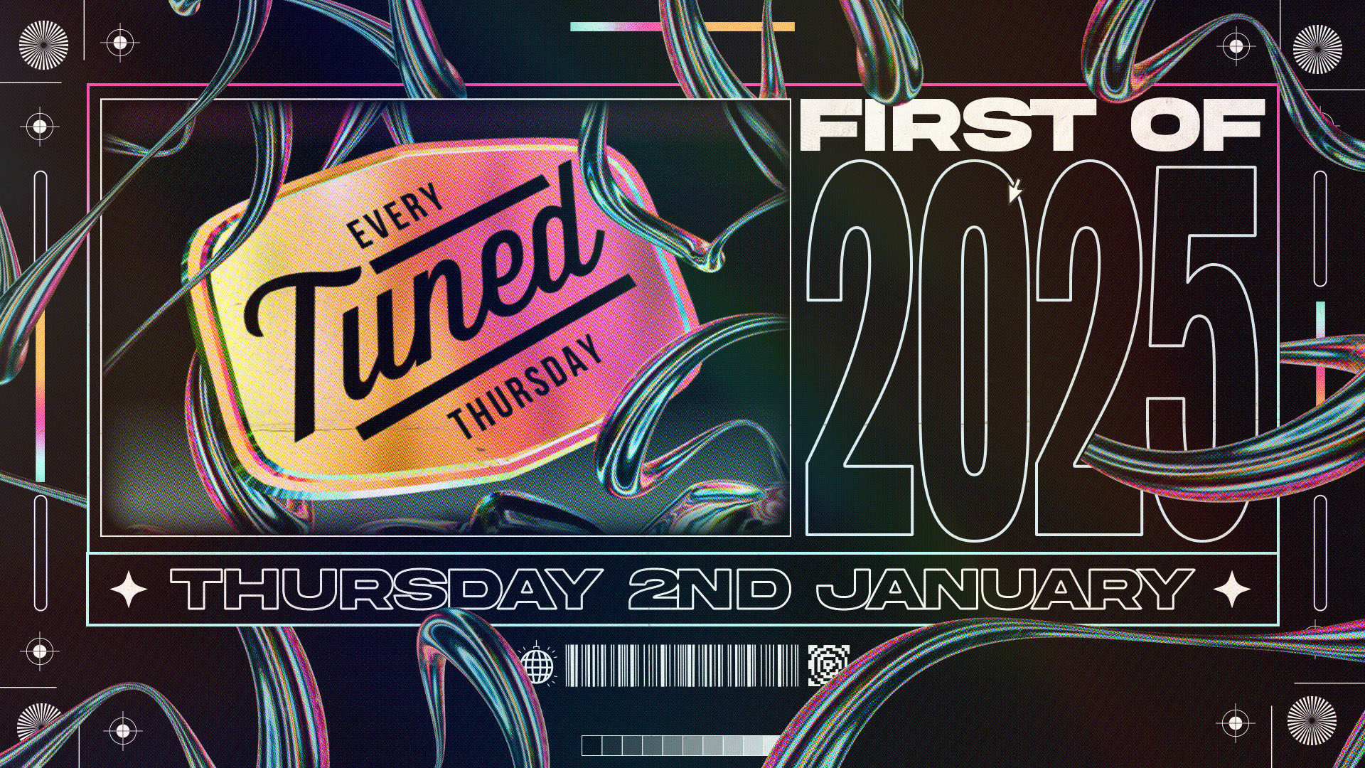 Tuned – FIRST OF 2025! – Nottingham’s Biggest Student Night – 2-4-1 Drinks All Night Long – (inc Silent Disco In Beta Room) 02/01/25