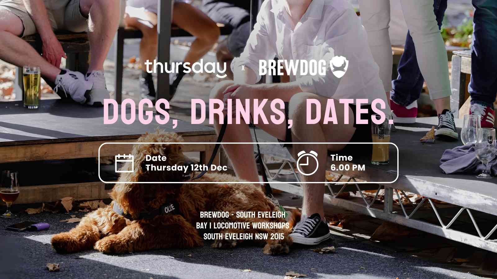 Thursday | 🐶 BrewDog (Dog Friendly) | Redfern