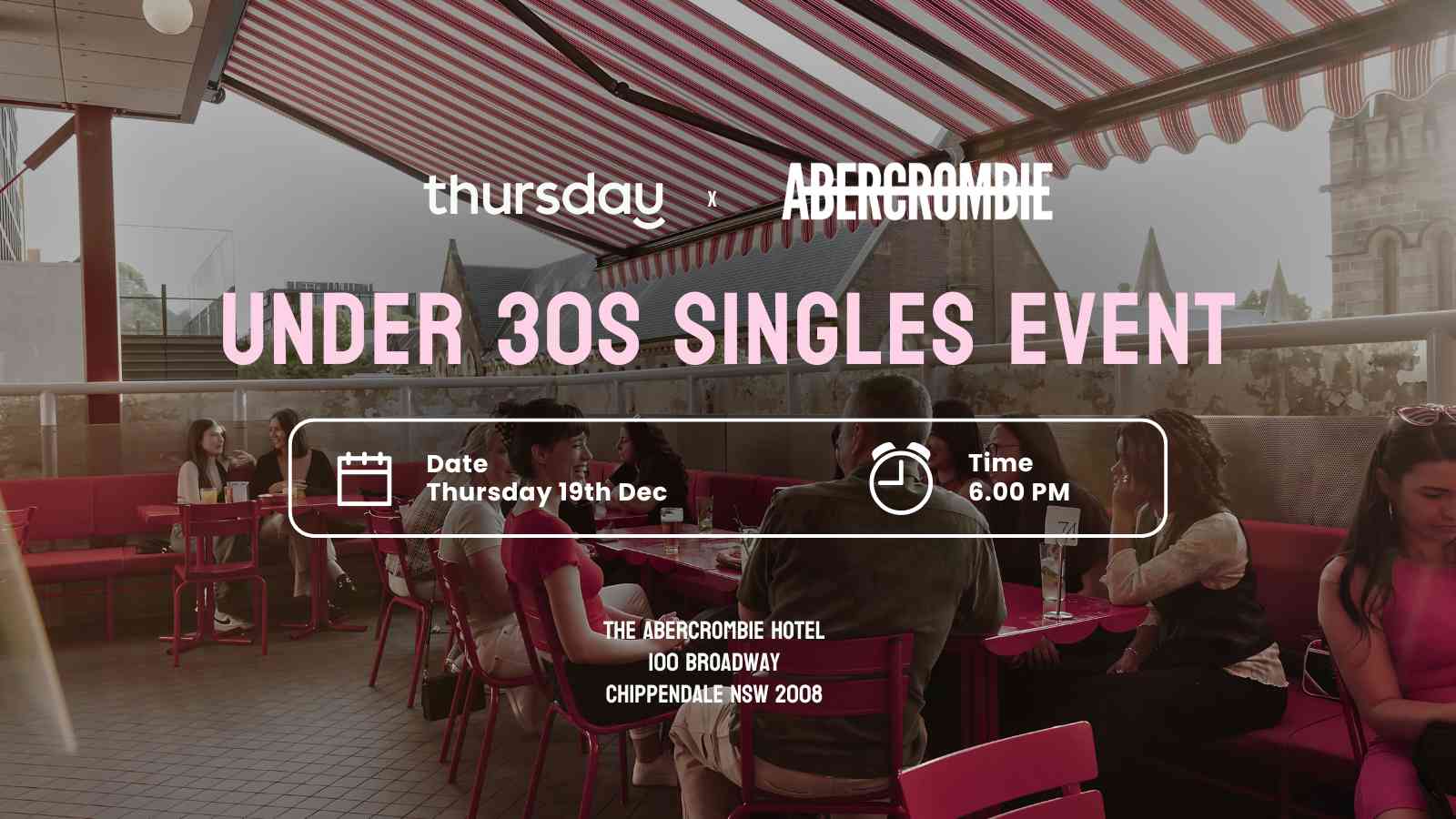 Thursday | Abercrombie (Under 30s) | Central