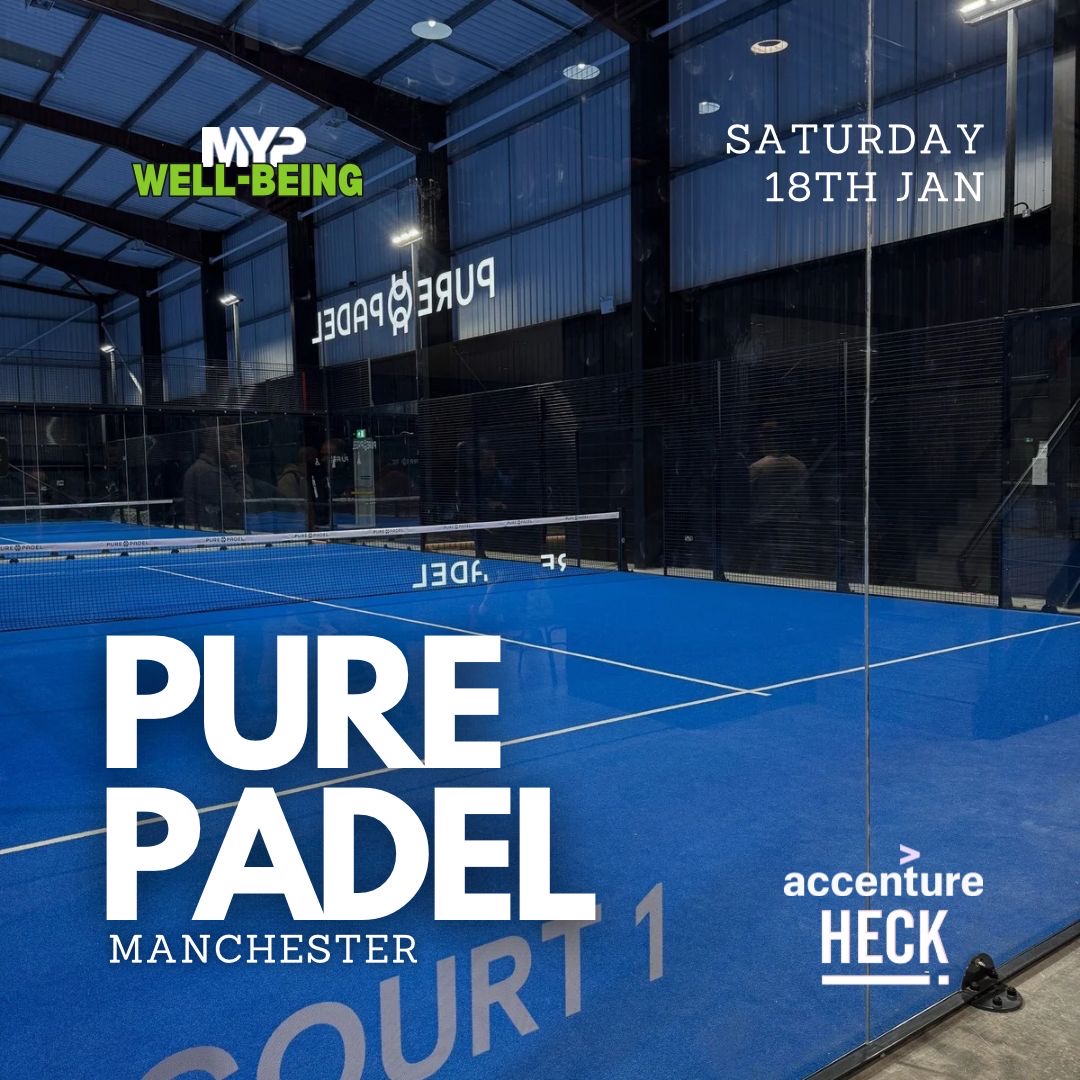 SOLD OUT: MYP Well-being Padel event @ Pure Padel – 18.01.25