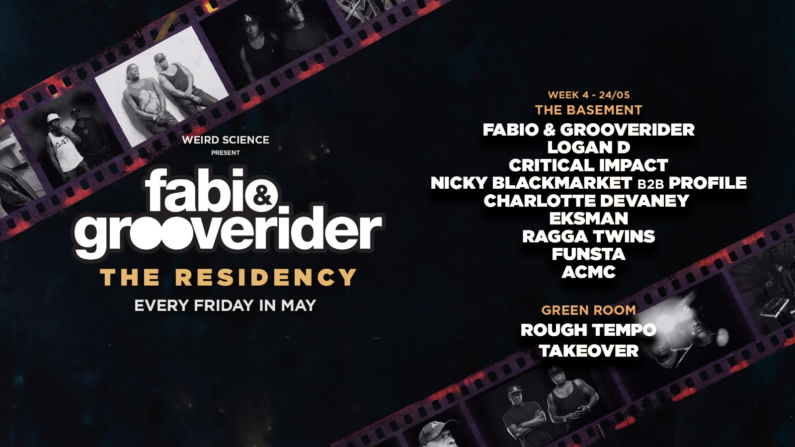 Fabio & Grooverider : The Residency (Week 4)