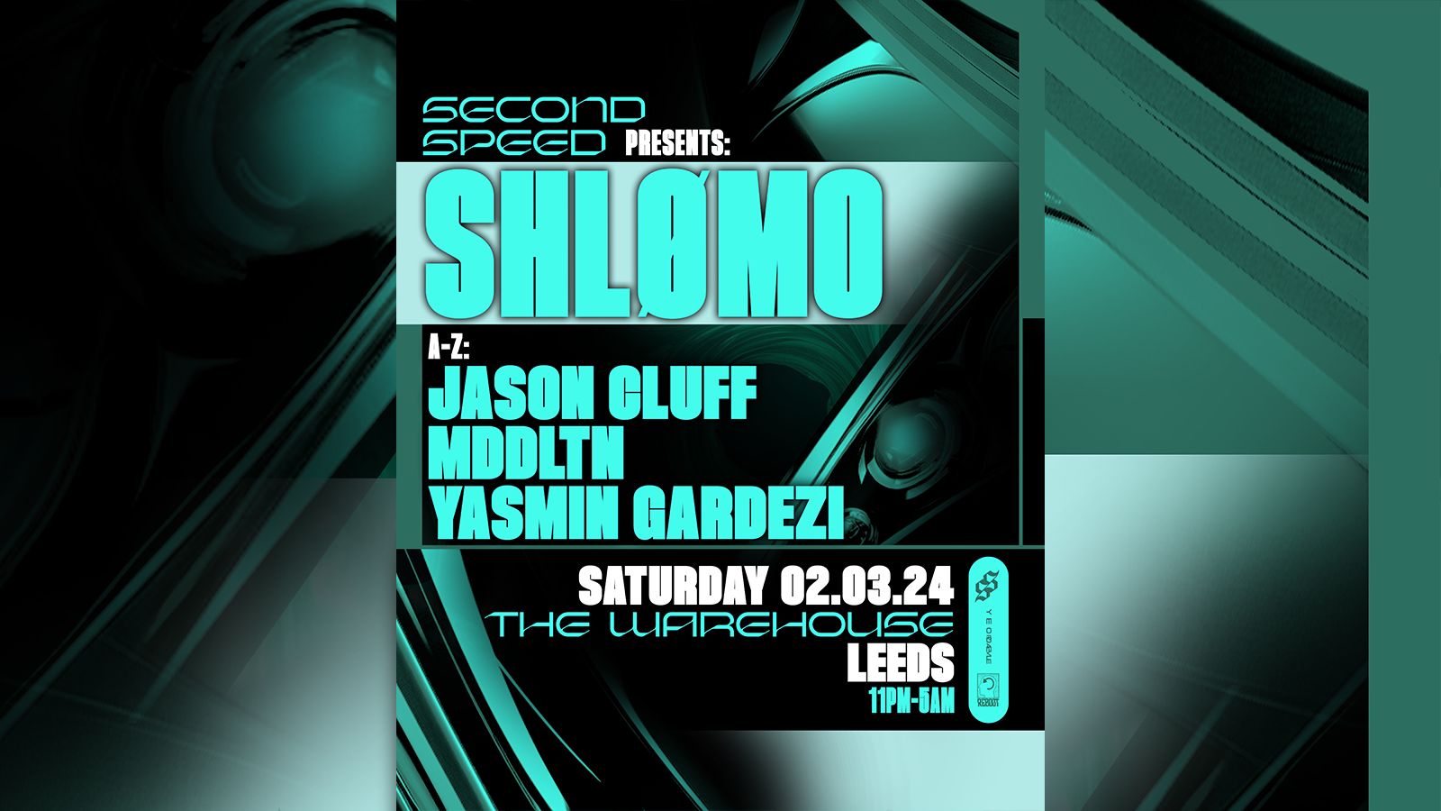 Second Speed present: SHLOMO