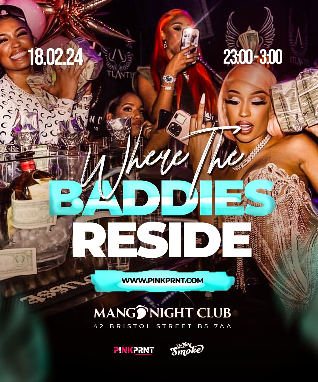 Where The Baddies Reside After Party Mango at Mango Night Club