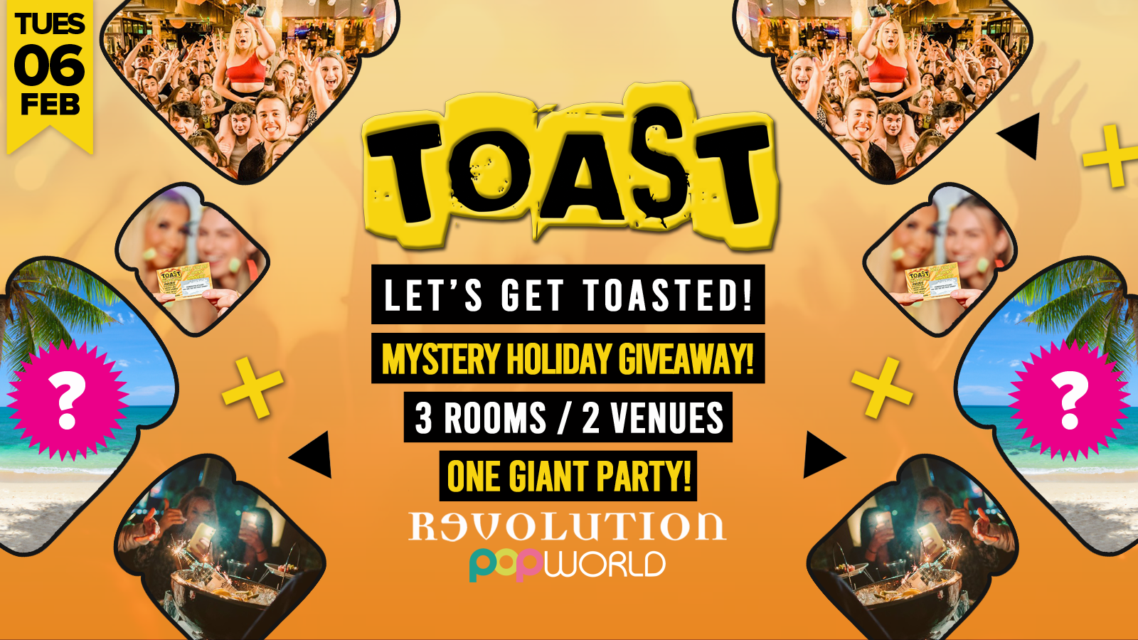 Toast • Mystery Holiday Giveaway • Revolution & Popworld