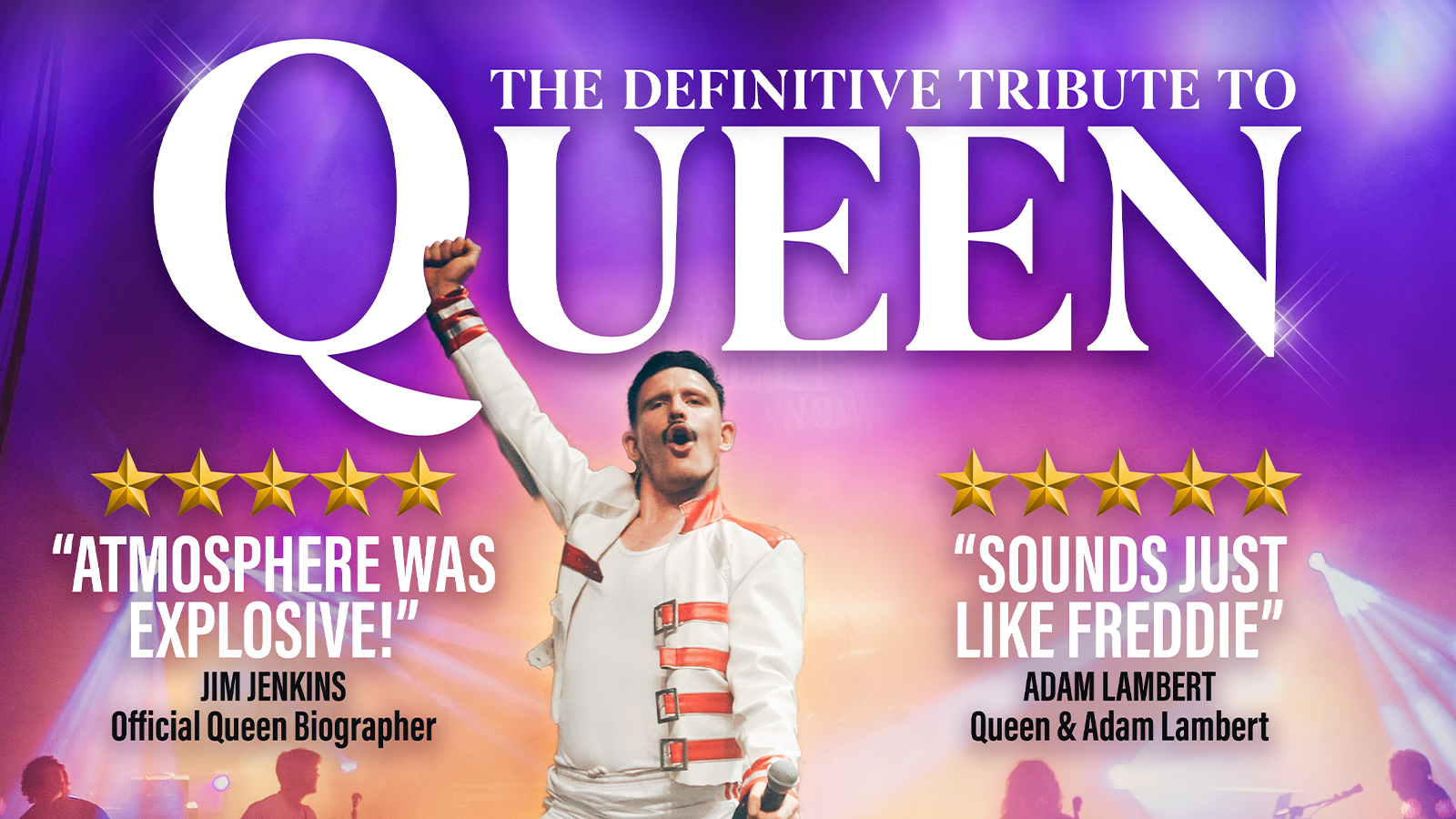 🚨 SOLD OUT! QUEEN’S GREATEST HITS – starring Don’t Stop QUEEN Now ⭐️⭐️⭐️⭐️⭐️