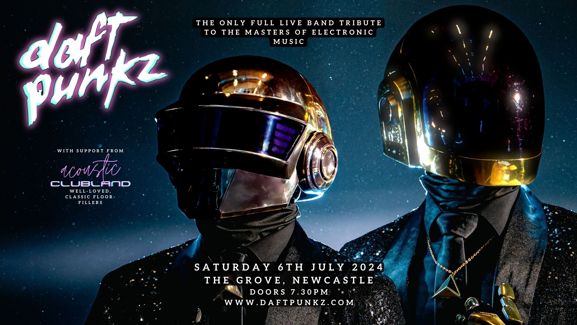 Daft Punkz - The Live Daft Punk Tribute at The Grove, Newcastle