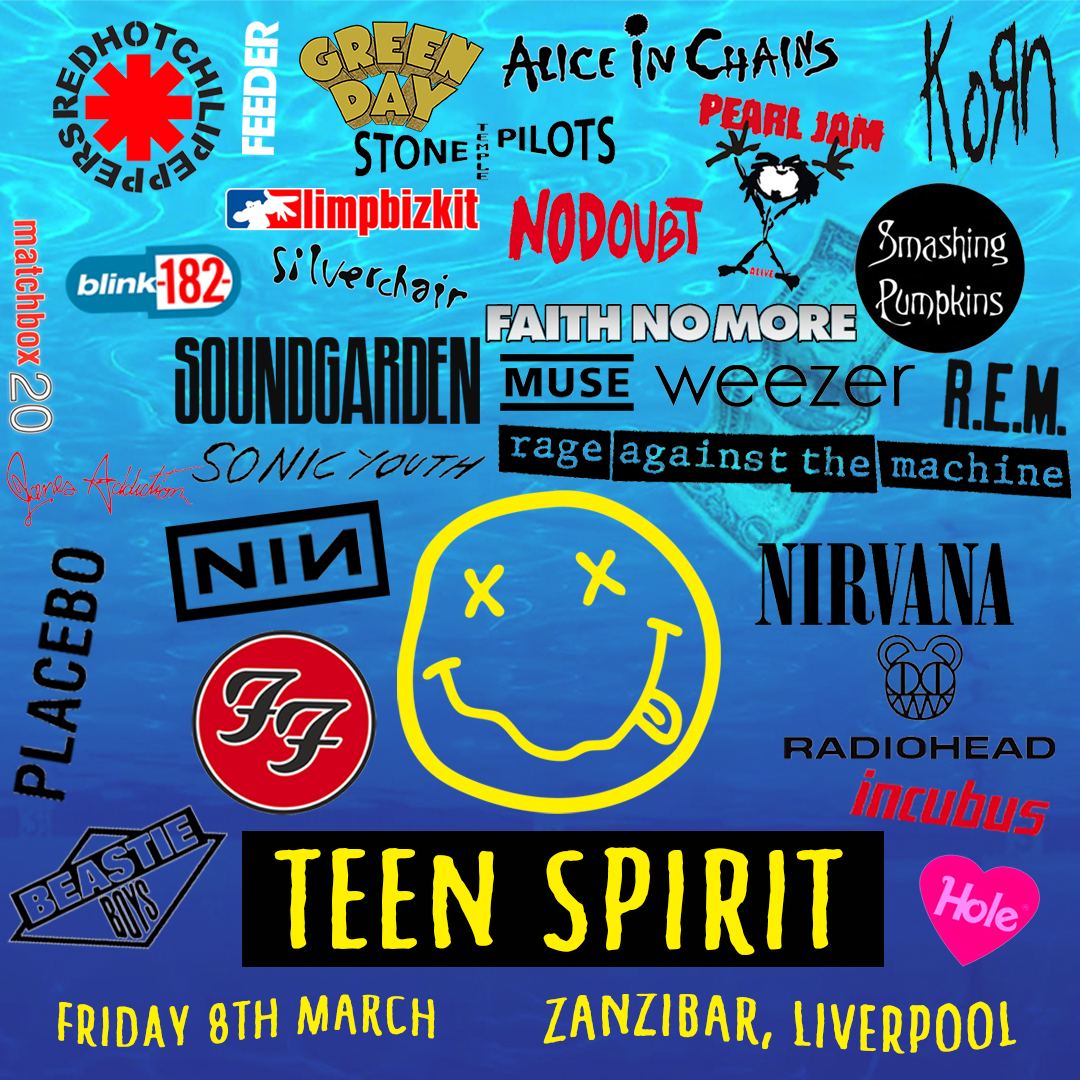 Teen Spirit – 90s Rock Night