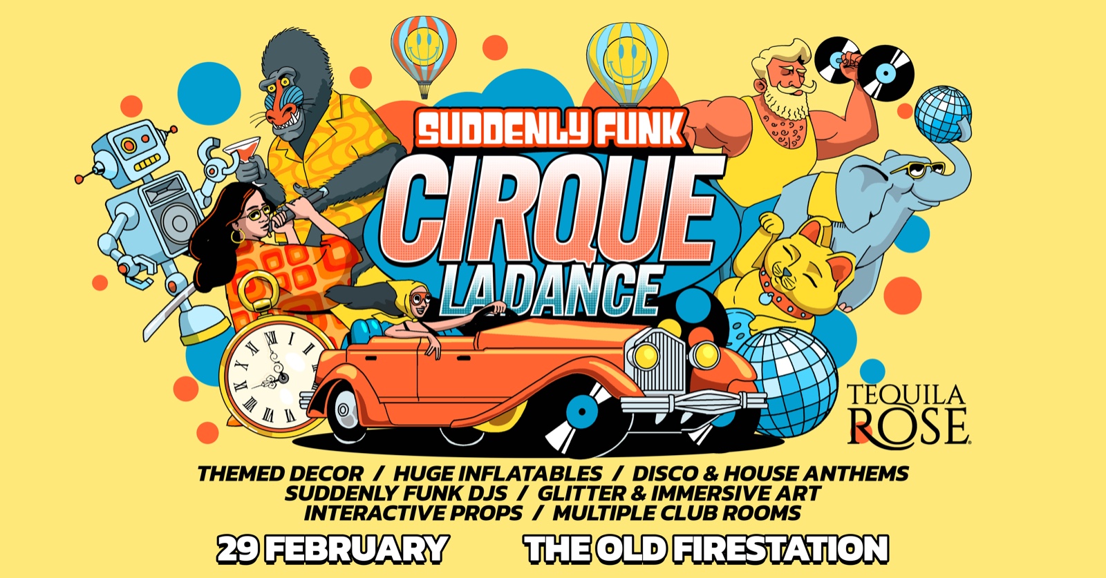 Suddenly Funk presents Cirque La Dance