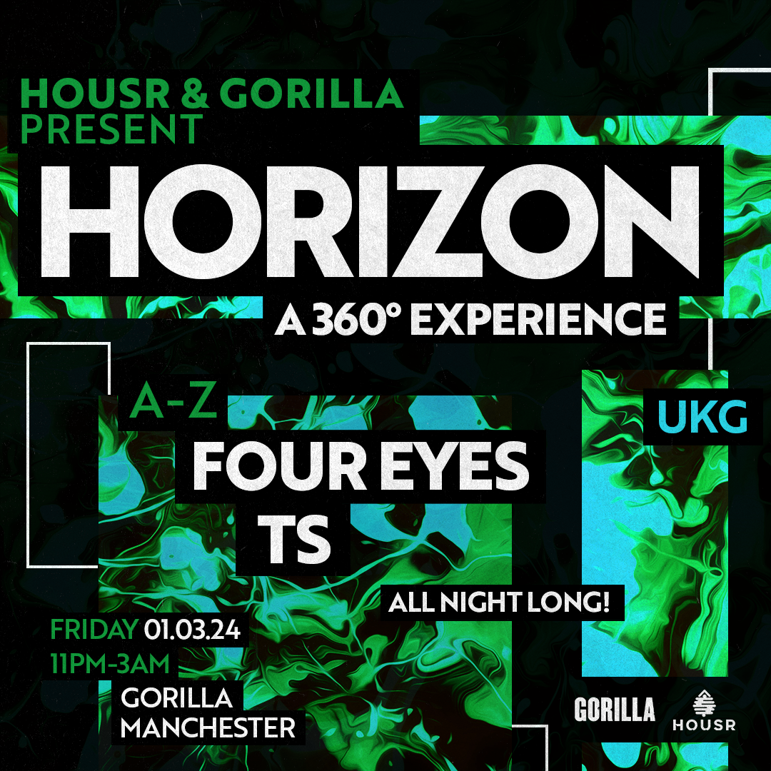 Housr x Gorilla presents Horizon: 360 UKG Rave