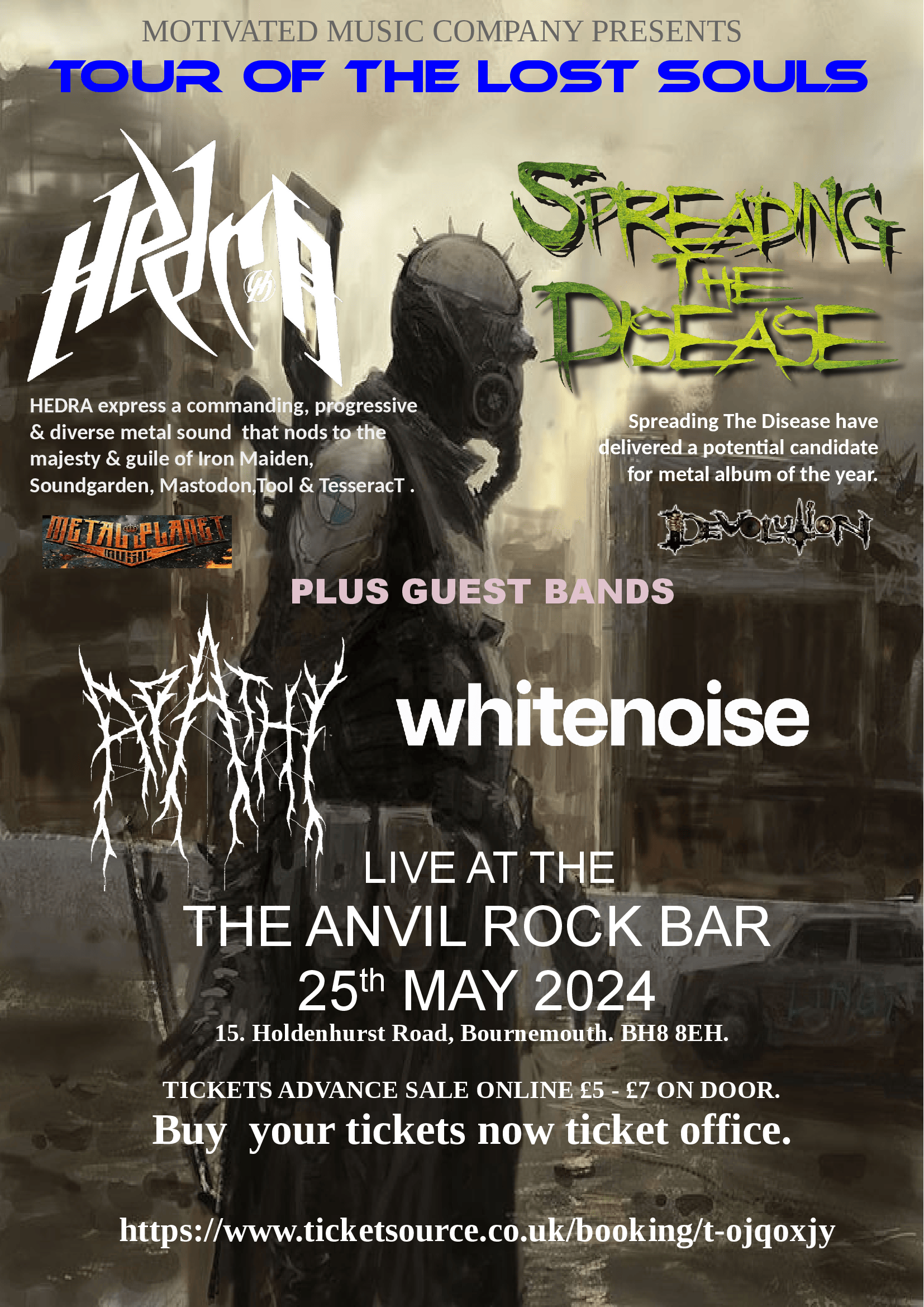 SPREADING THE DISEASE live metal!