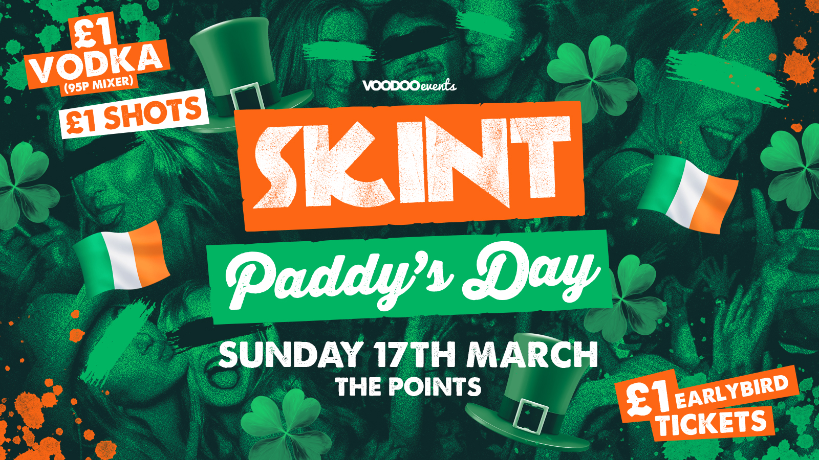 Skint – Paddy’s Day ☘️🇮🇪🍺