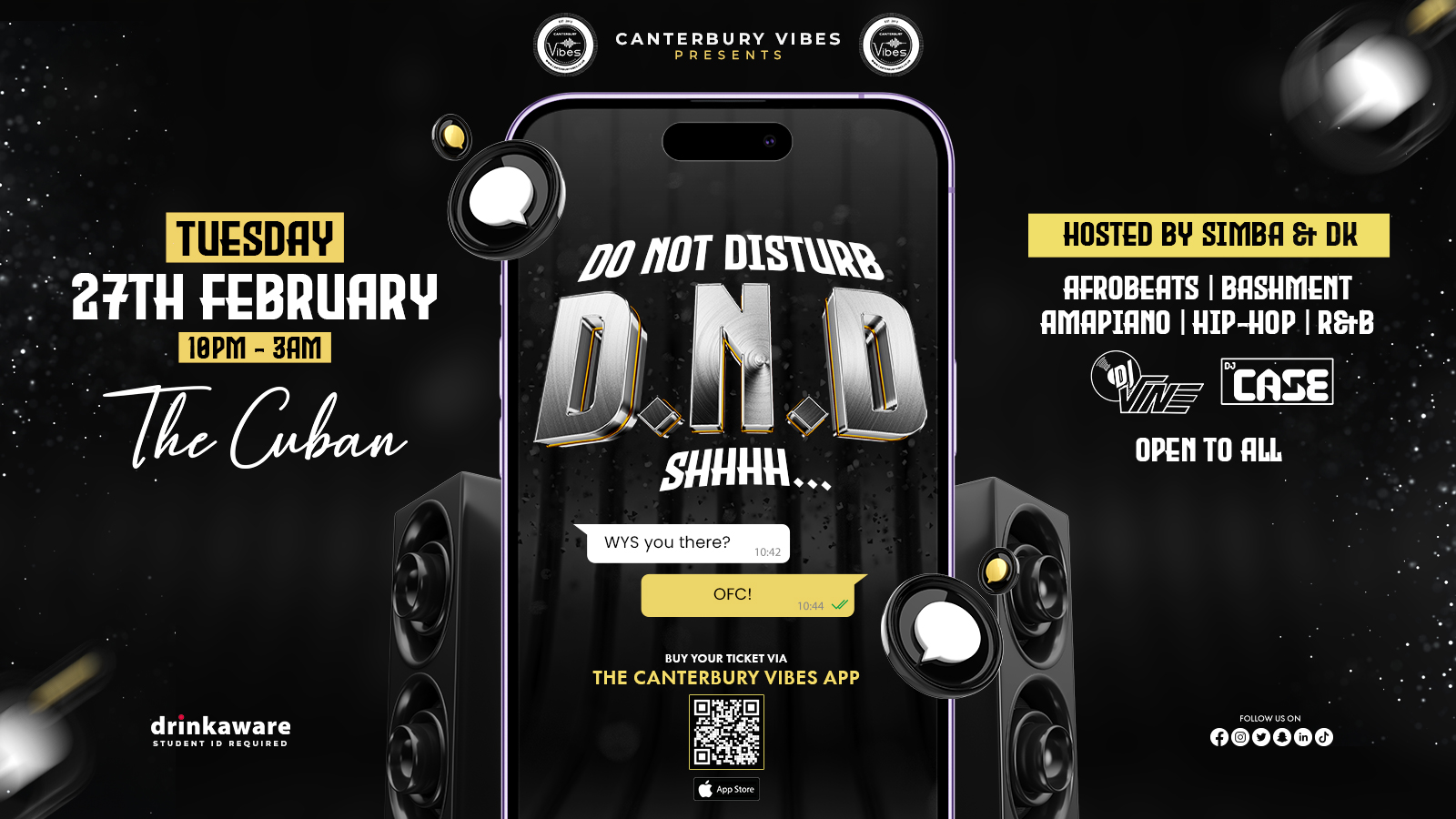 DND – “Do not Disturb”
