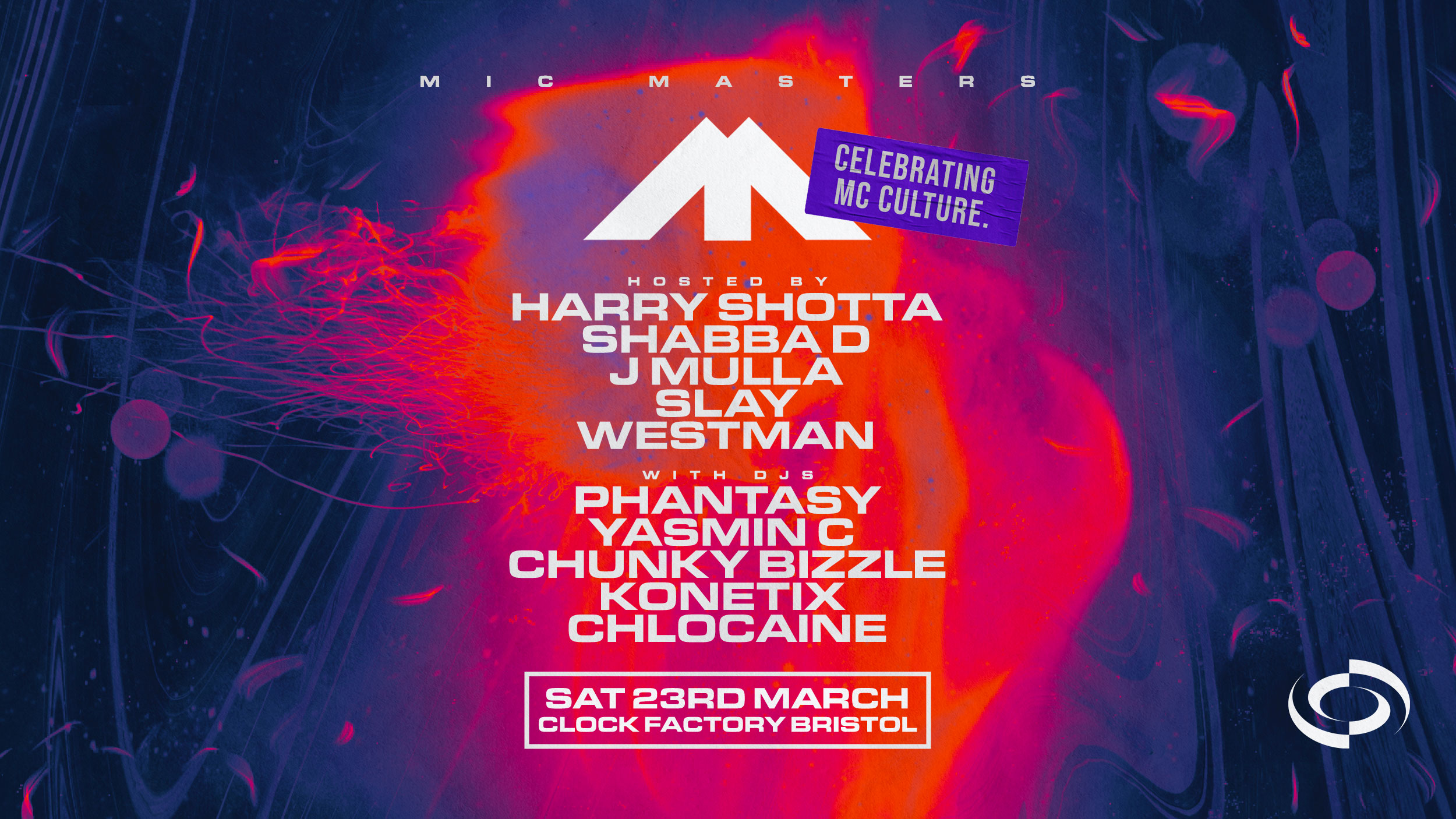 Mic Masters (Bristol) • Harry Shotta, Shabba D, J Mulla, Slay + More