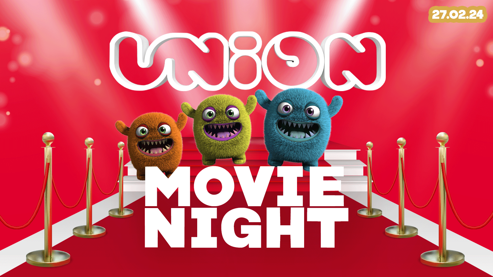 UNION TUESDAY’S // MOVIE NIGHT 🎬🍿