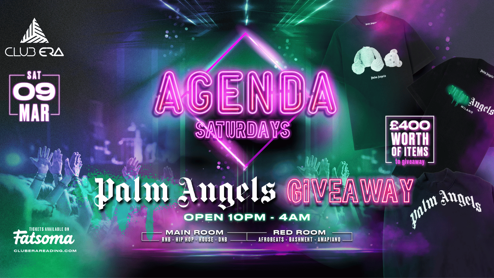 AGENDA SATURDAYS: PALM ANGELS GIVEAWAY TONIGHT