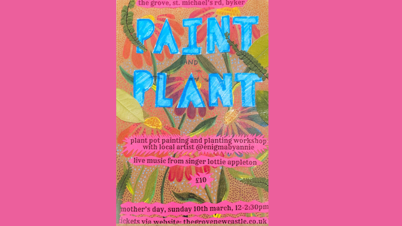 Enigma by Annie presents: PAINT AND PLANT