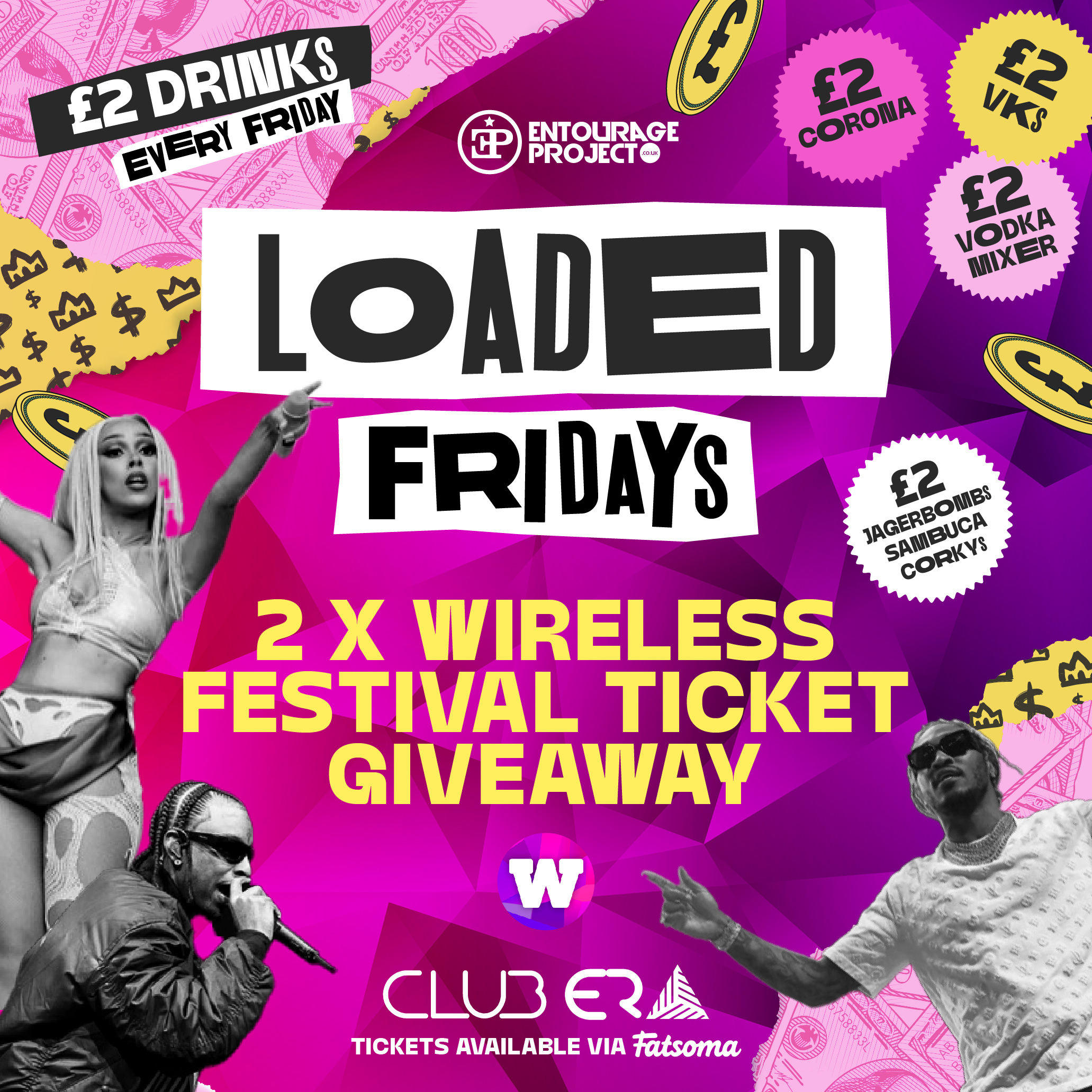 LOADED FRIDAYS – Wireless Festival Ticket Giveaway 🚀