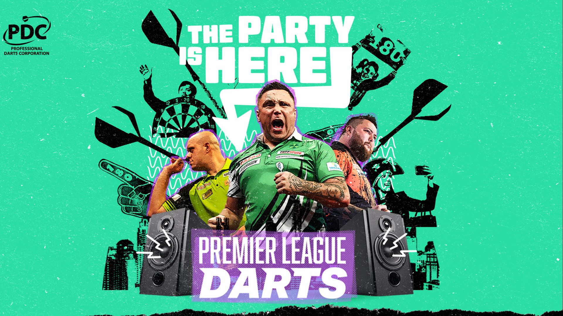 Darts Premier League at Felsons Bournemouth, Bournemouth on 29th