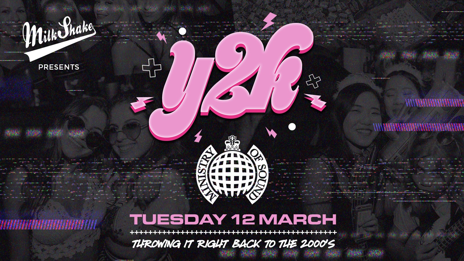 Milkshake, Ministry of Sound Presents: Y2K ₊ ⊹✮.*🪩:.𖥔 ݁ ON SALE NOW! ☢️⚡👽🍄