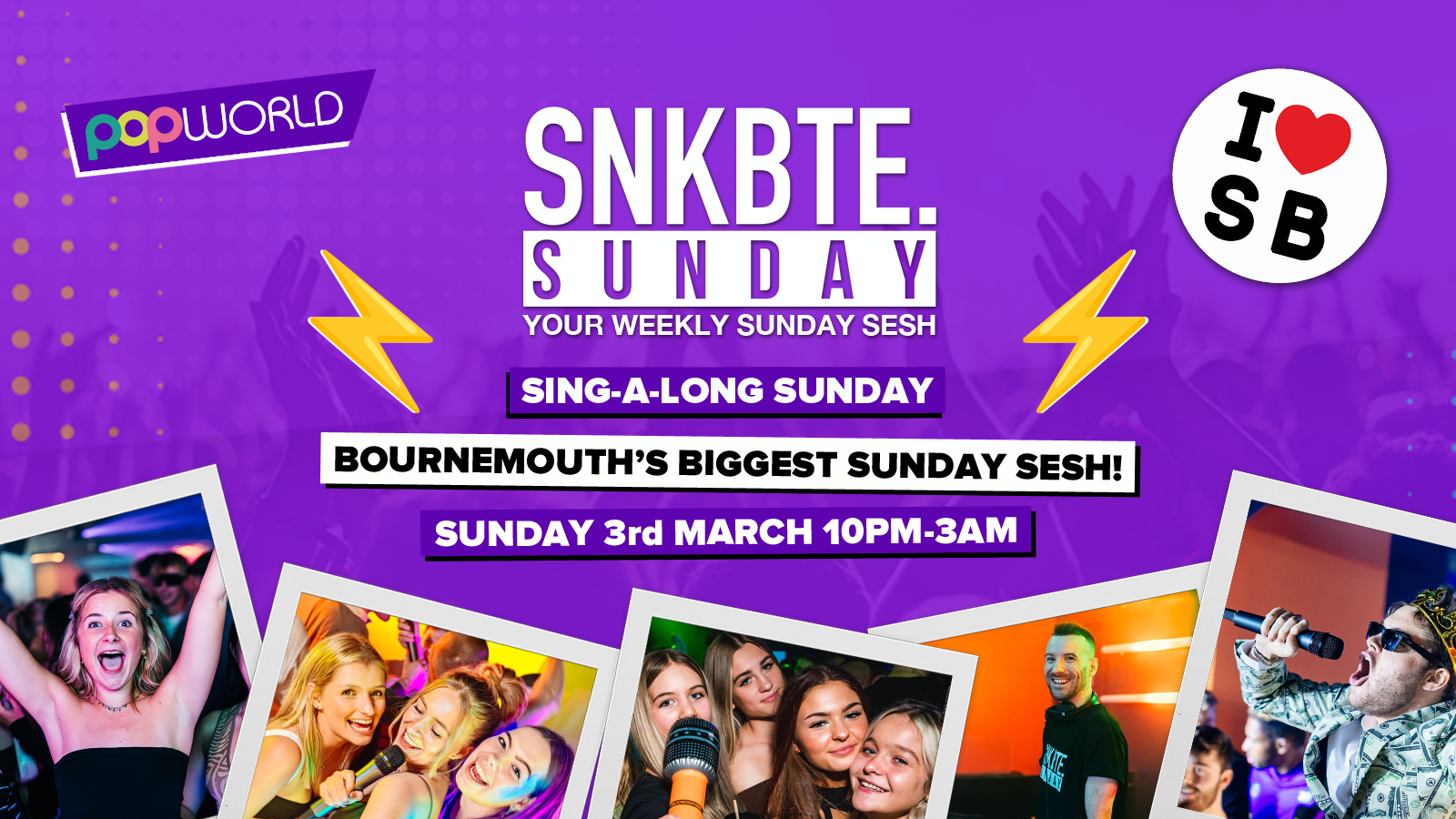 Snakebite Sundays @Popworld // Sing-a-long Sunday!