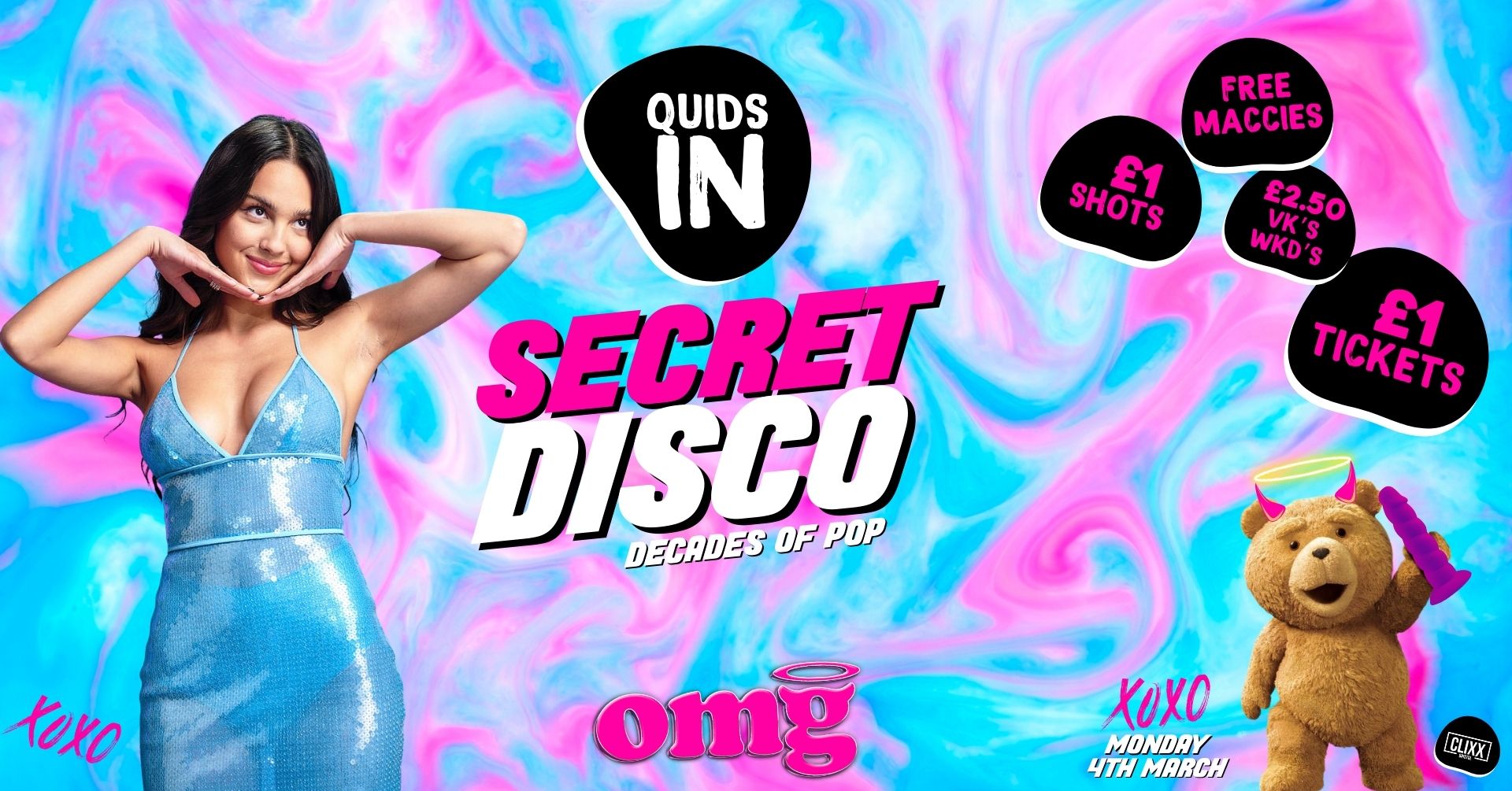 QUIDS IN 🐻 Secret Disco @ OMG