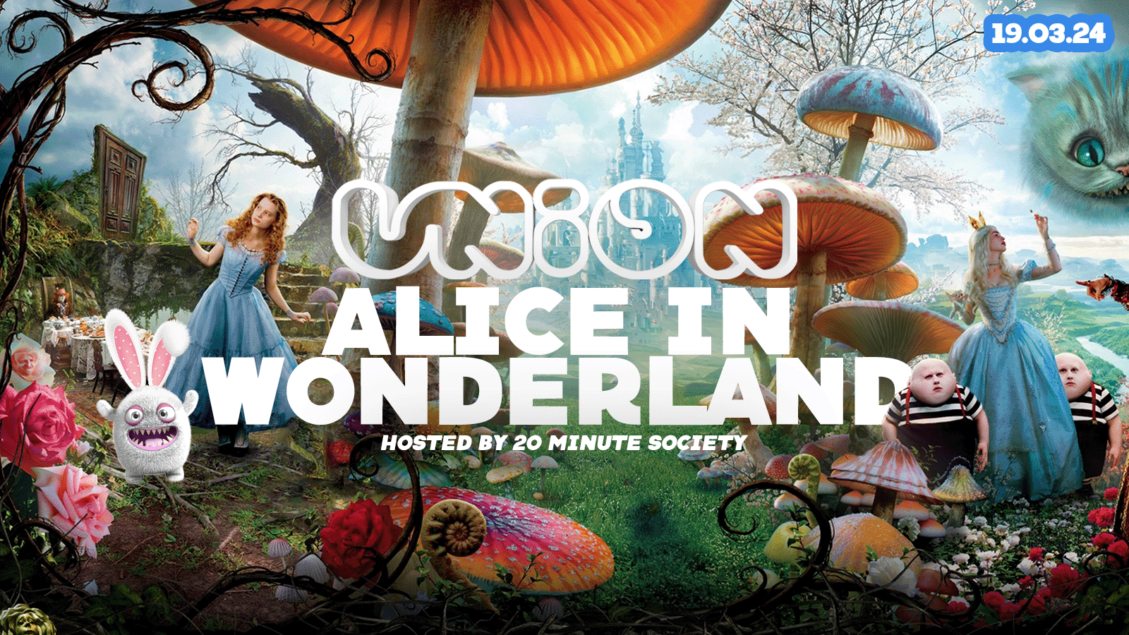 UNION TUESDAY’S // 🍄 ALICE IN WONDERLAND 🍄 // Hosted by UoL 20 Minute Society
