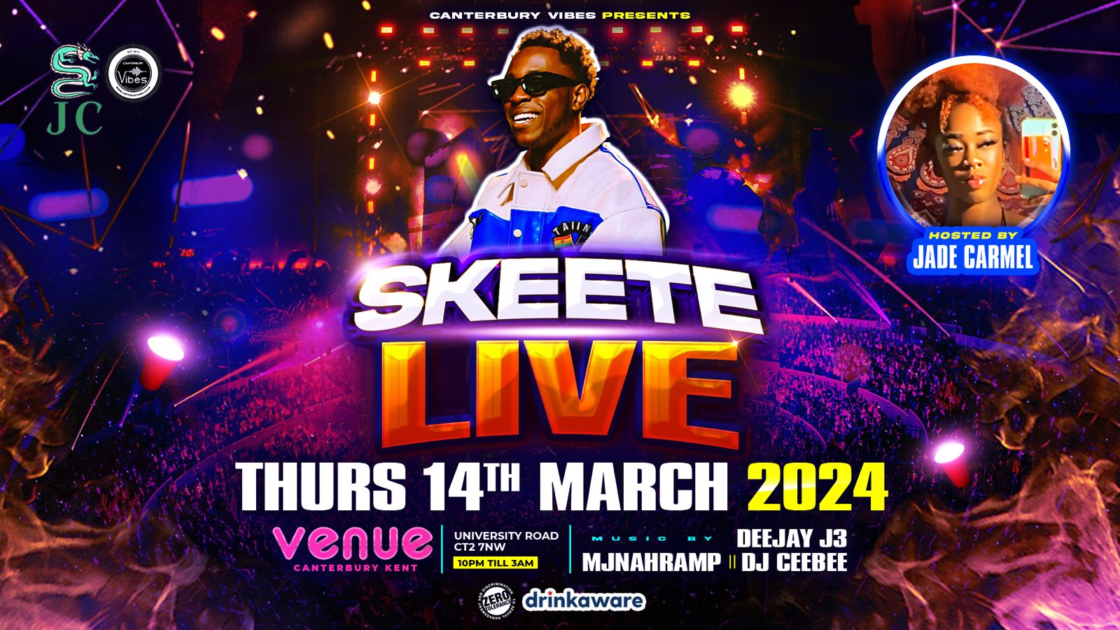 SKEETE live @ The Venue – Tek Buddy in Kent ⭐️