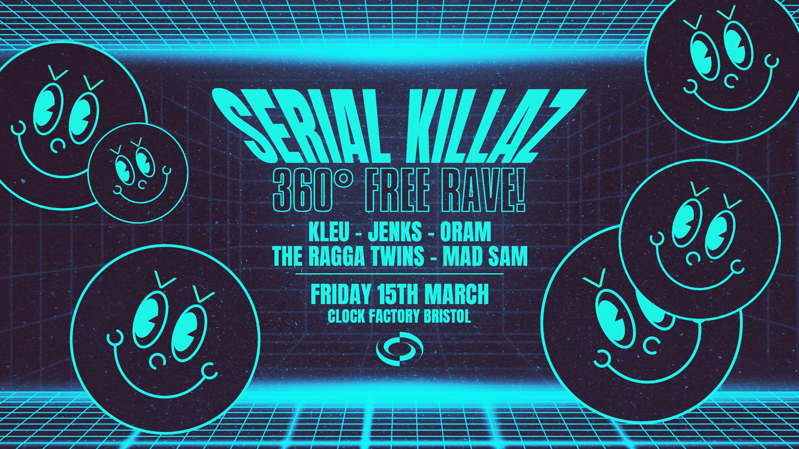 Serial Killaz 360° FREE RAVE! Kleu, Jenks, The Ragga Twins + More