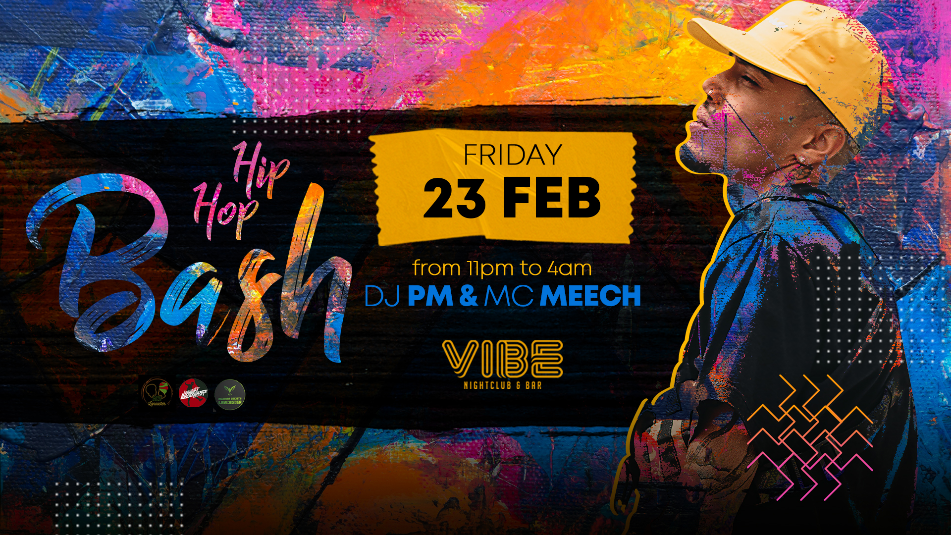 Vibe Fridays – Bash  / Hip Hop – RnB – Afrobeats