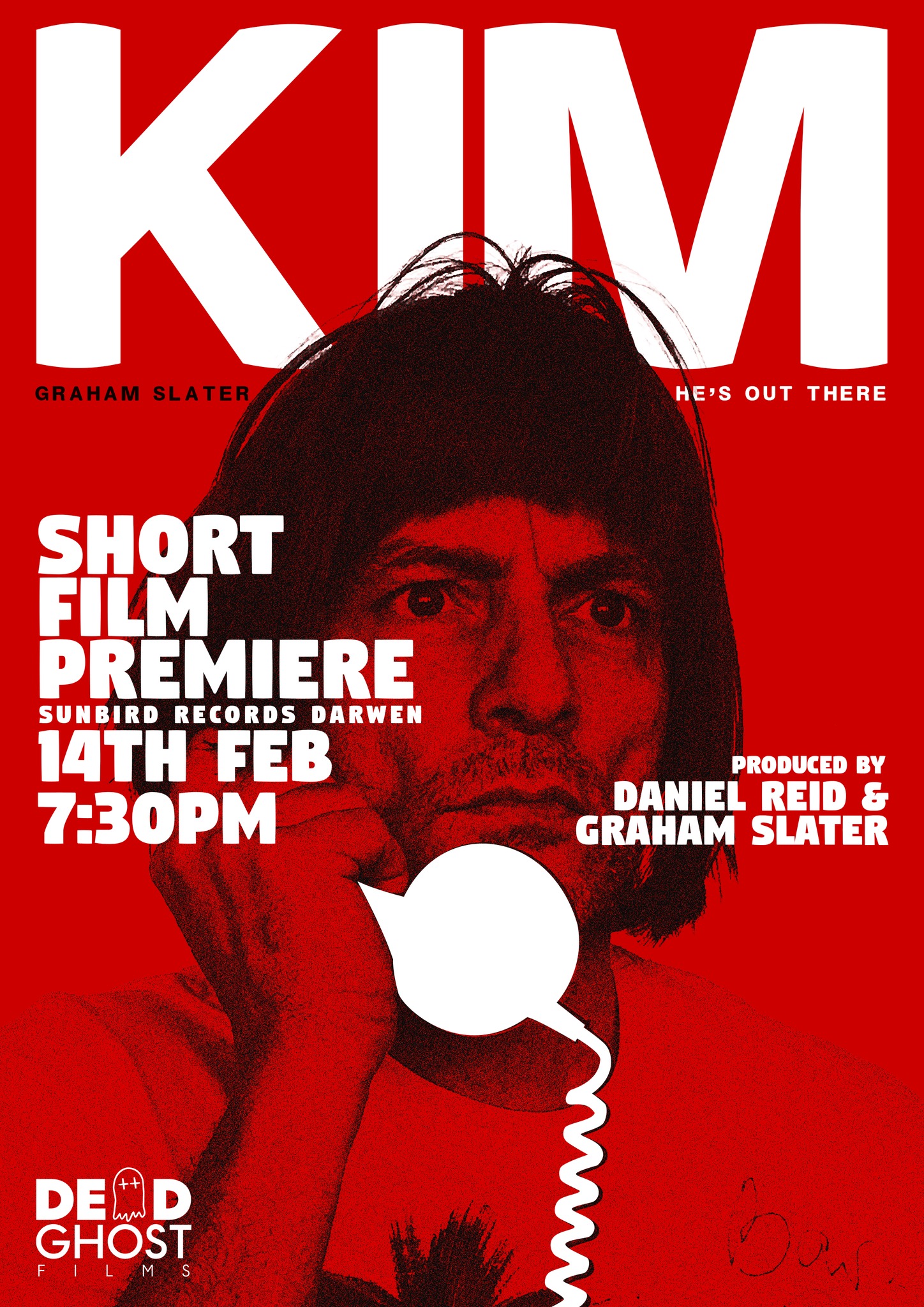 ‘Kim’ Short Film Premiere | Wednesday 14th February 2024 | Sunbird Records, Darwen