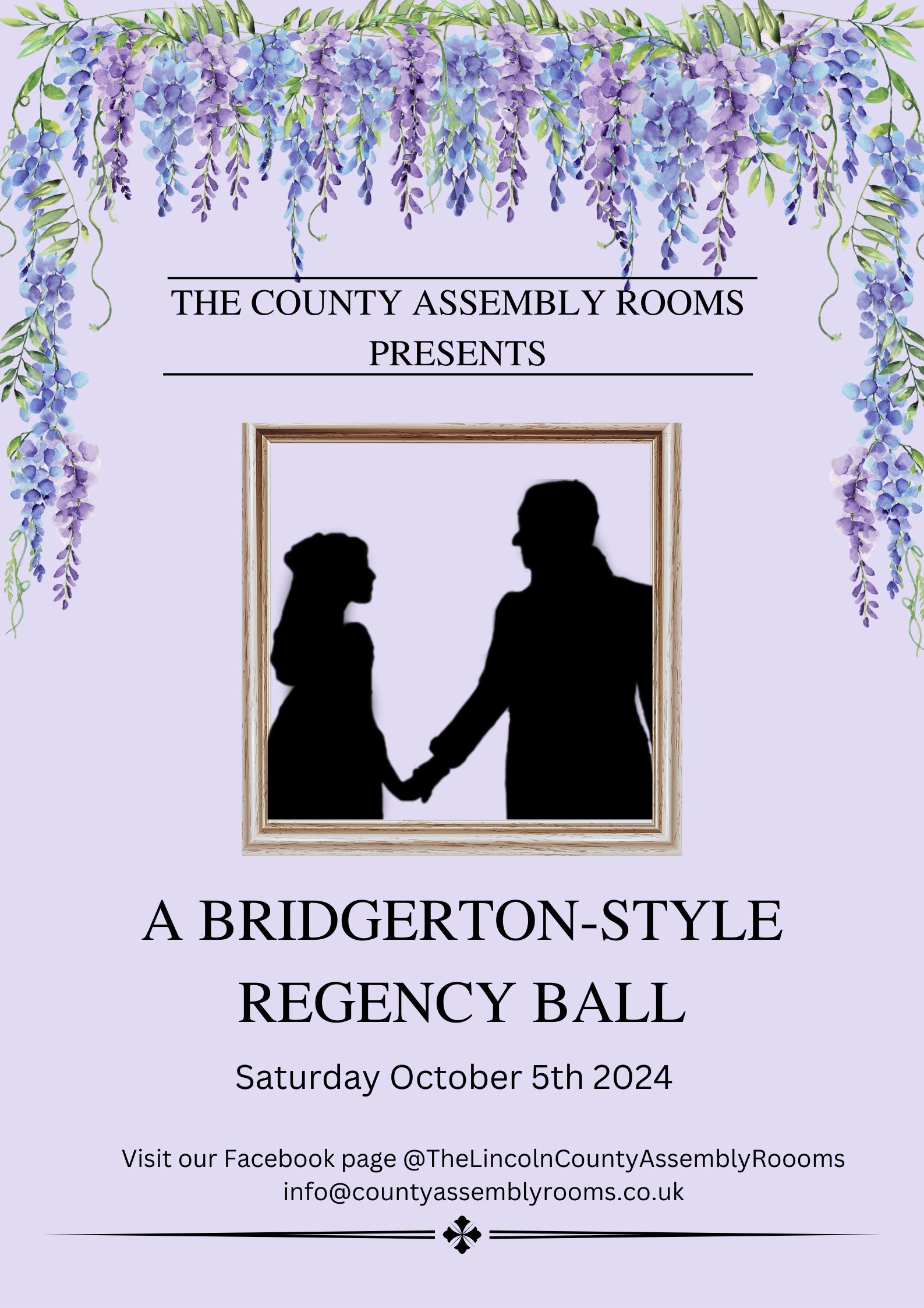 Bridgerton Ball Autumn 2025 at The County Assembly Rooms, Lincoln on