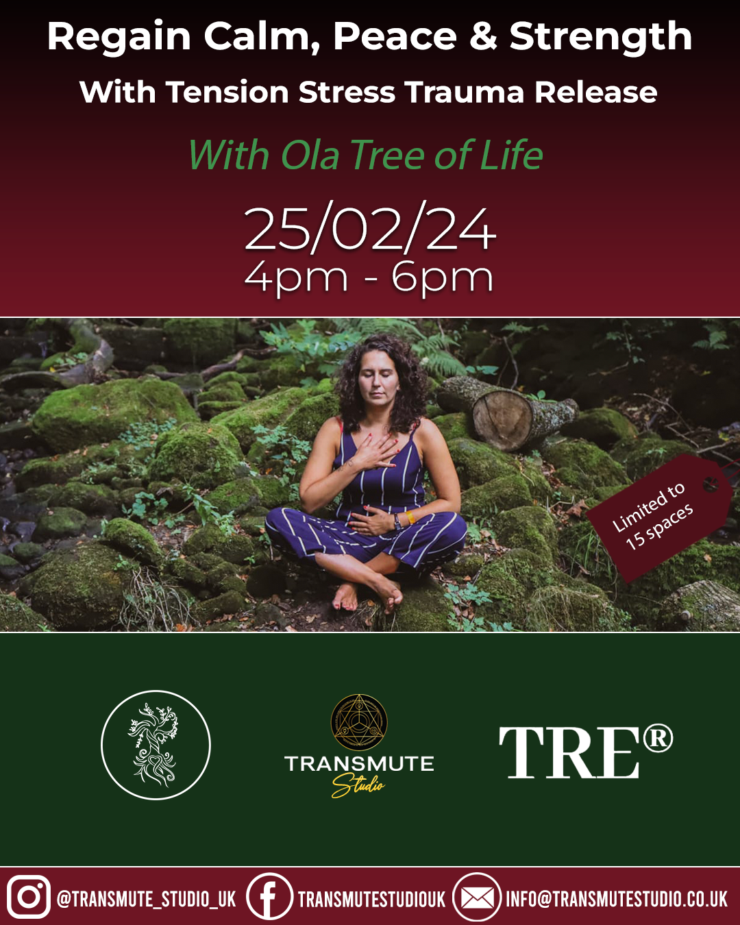 Regain Calm, Peace & Strength with TRE (Tension Stress Trauma Release ...