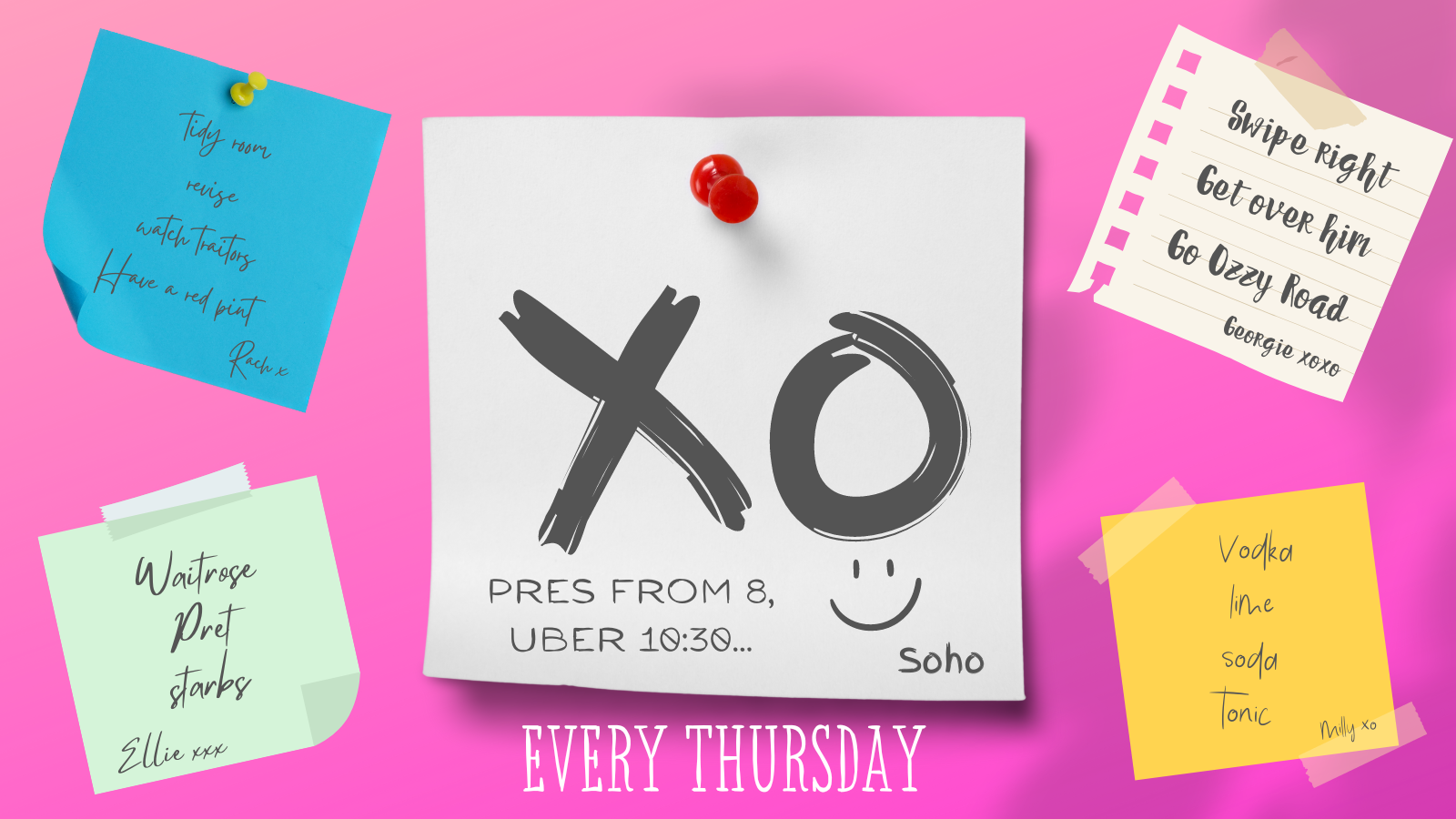 XO Thurdays | 8th February | Your New Pretty Little Thursday!