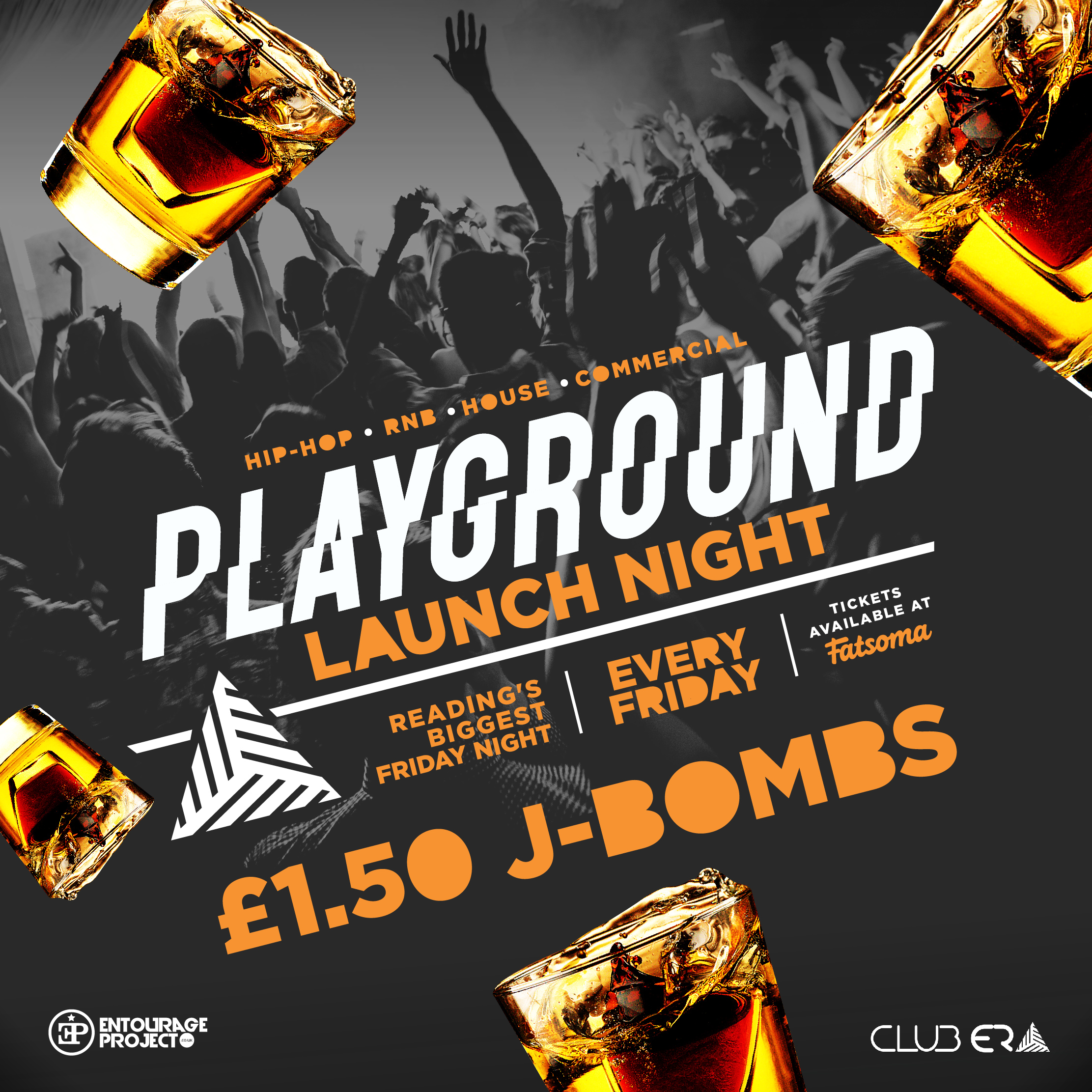 PLAYGROUND FRIDAY’S @ ERA – £1.50 Jager Bombs 🥃