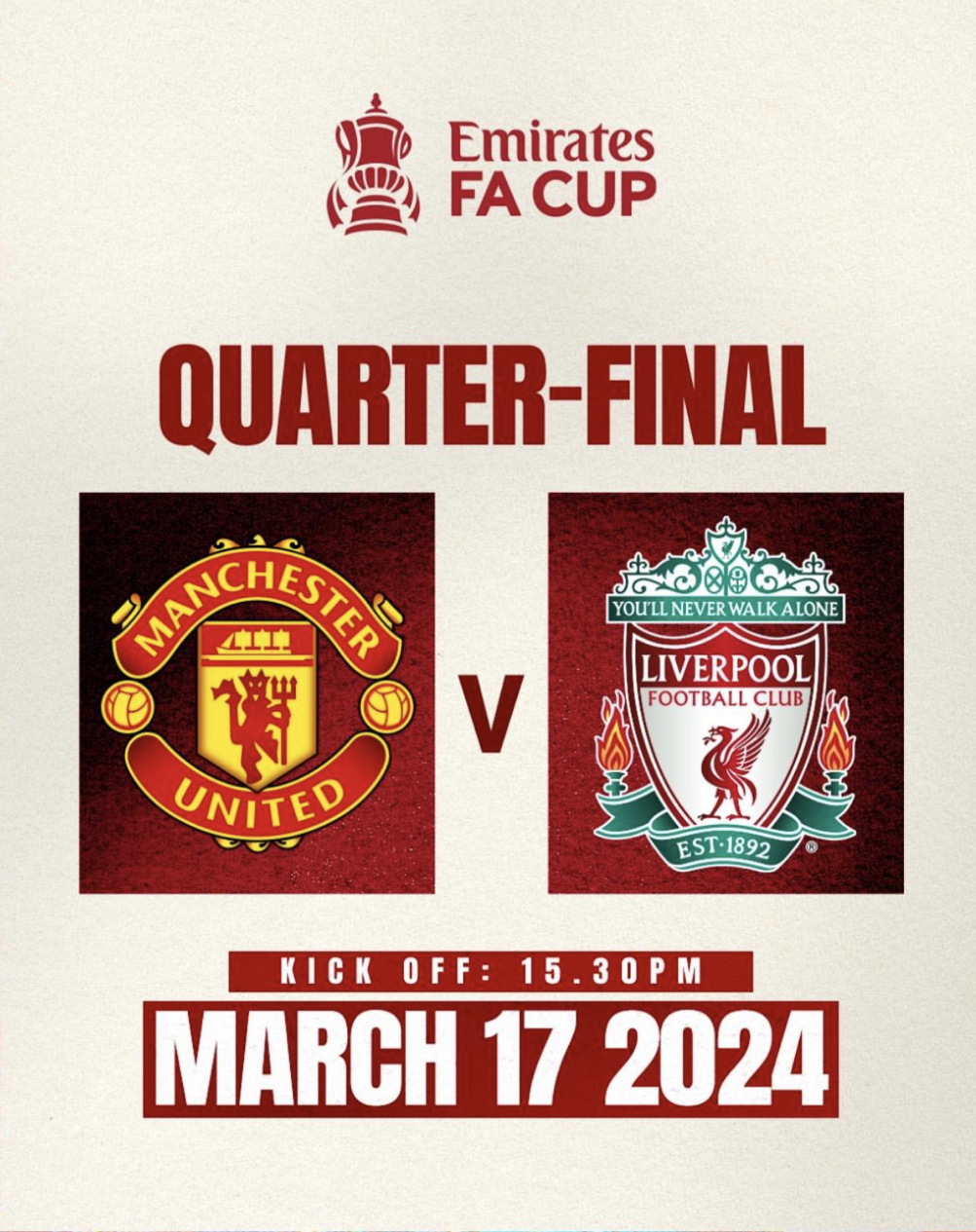 Liverpool vs Manchester United  Live From The Big Screen