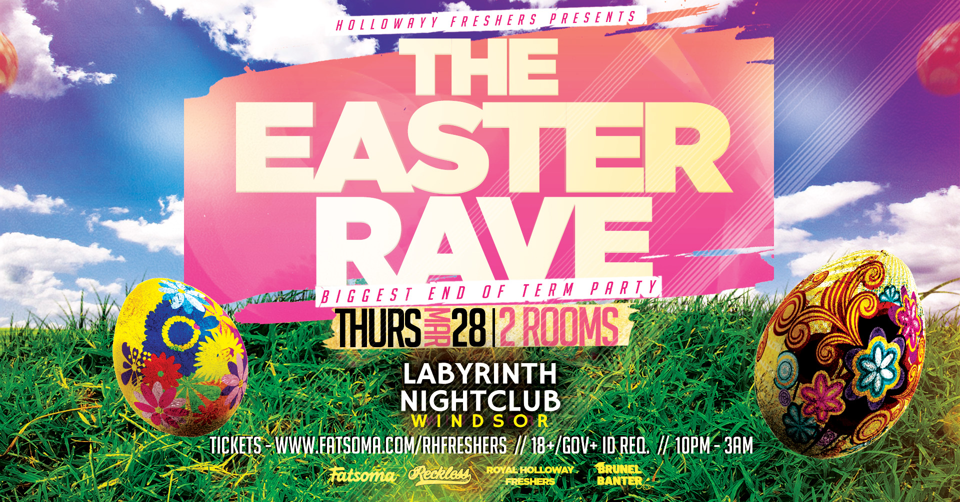 *TONIGHT* THE EASTER RAVE! - End Of Term Special - @LABYRINTH Windsor ...