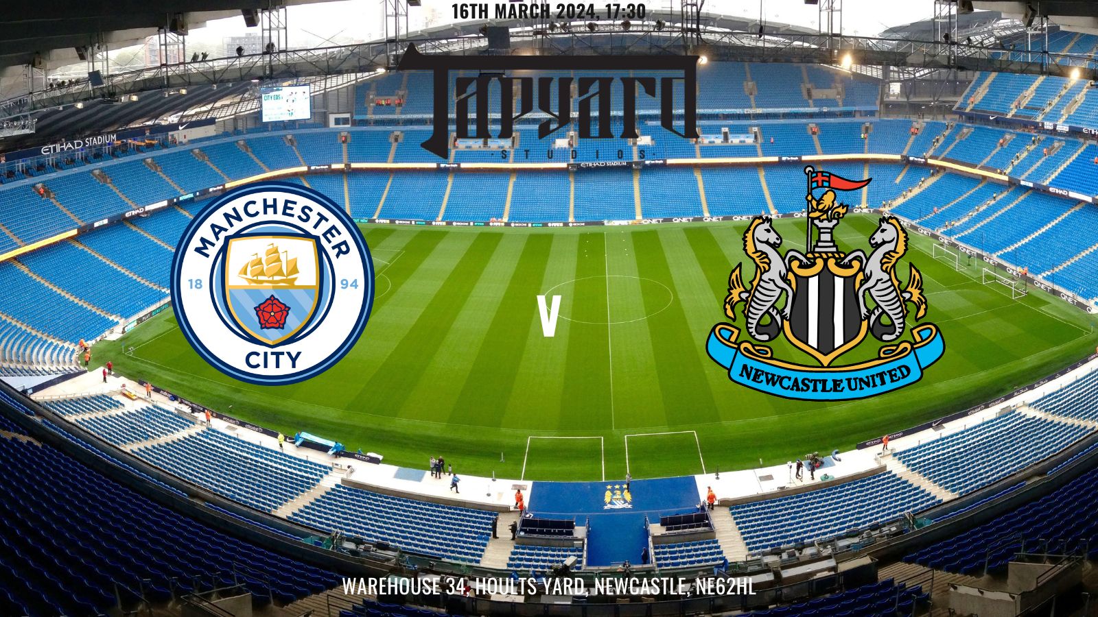 Man City V Newcastle United