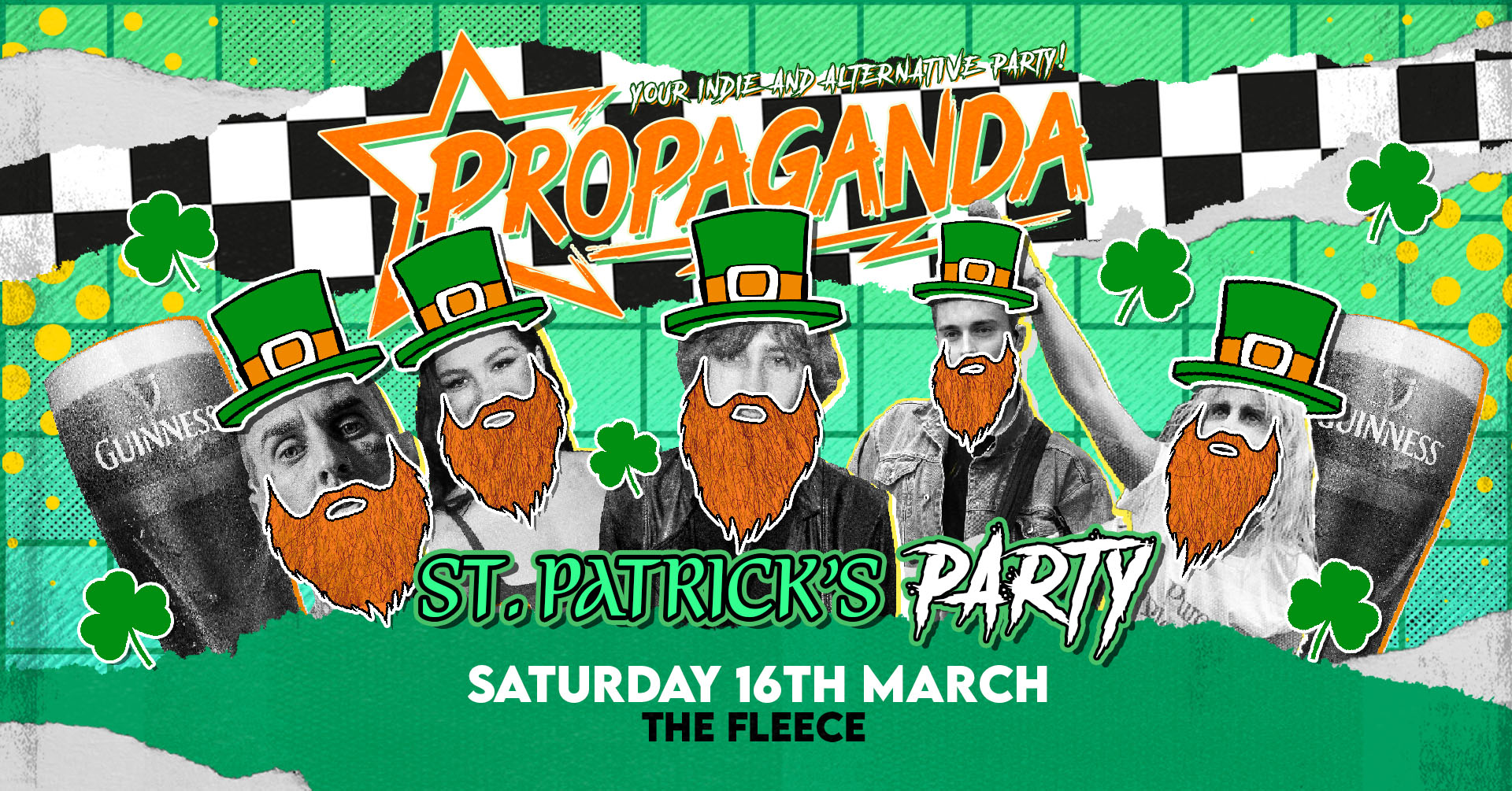 TONIGHT! Propaganda Bristol – St Patrick’s Party!