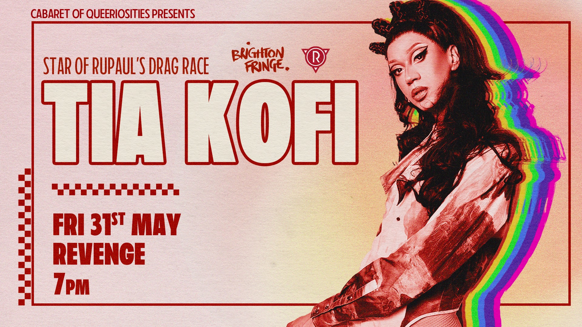 Cabaret of Queeriosities: Tia Kofi + guests – Brighton Fringe 2024