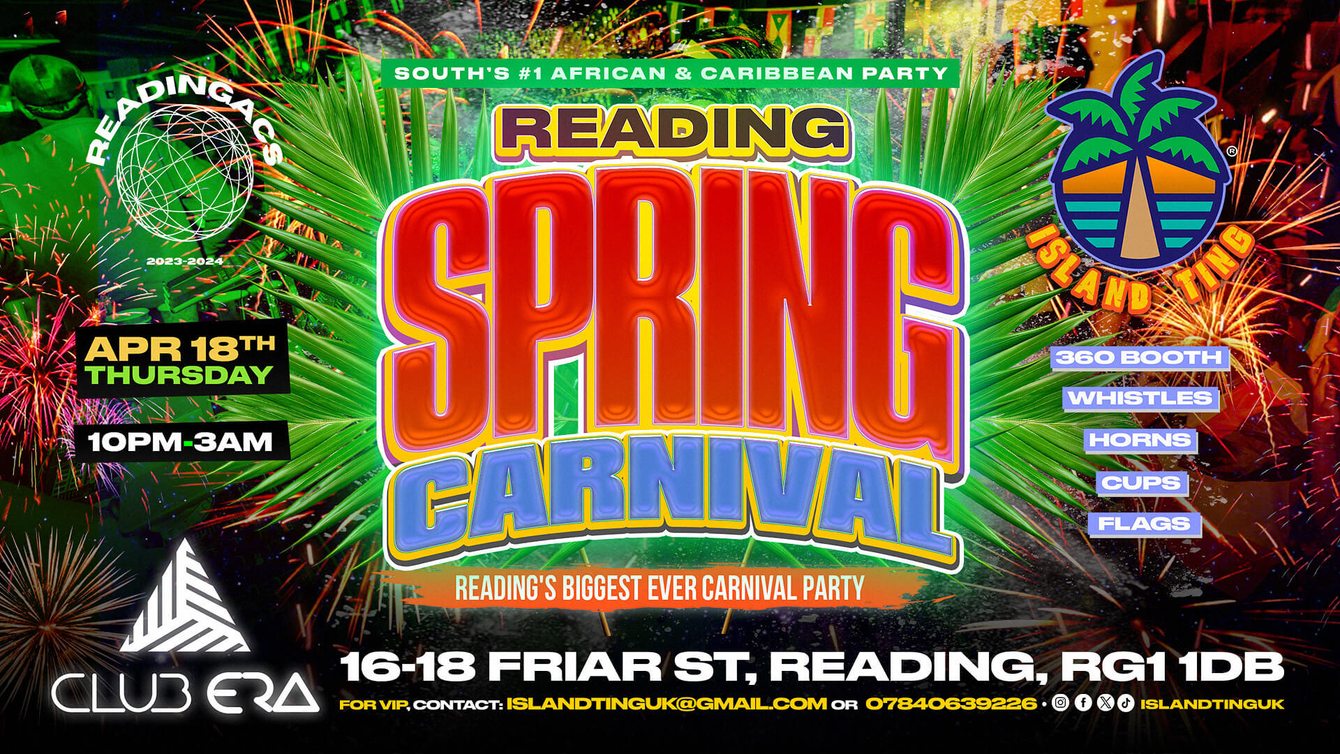 Reading Spring Carnival 🌴 (Island Ting)