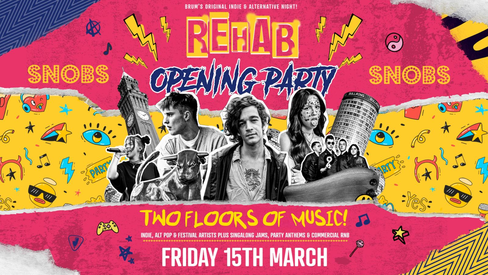 Rehab Friday 💥OPENING FRIDAY💥🔥TONIGHT!🔥 15th March