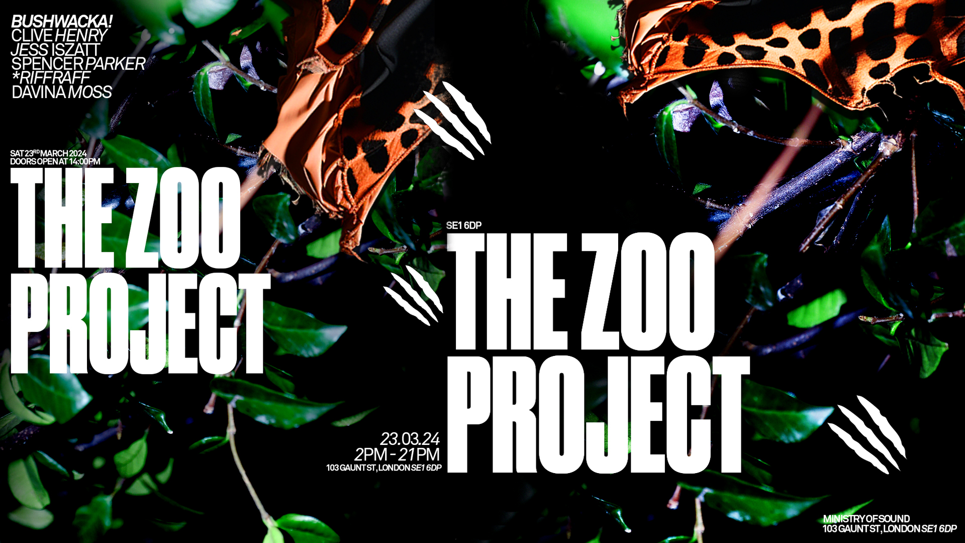 Ministry of Sound present: THE ZOO PROJECT 🦓 🔊🦓