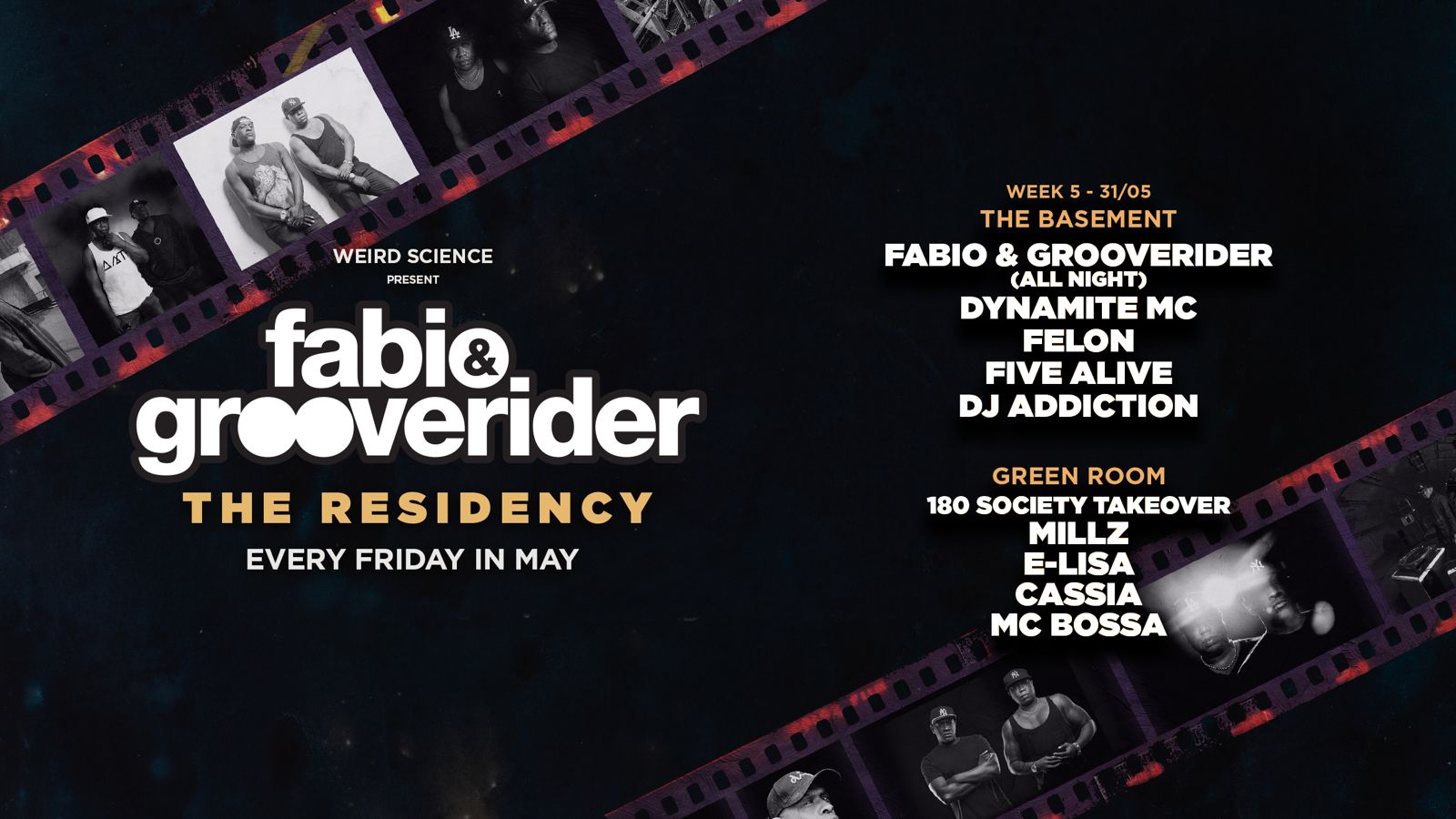 Fabio & Grooverider : The Residency (Week 5)