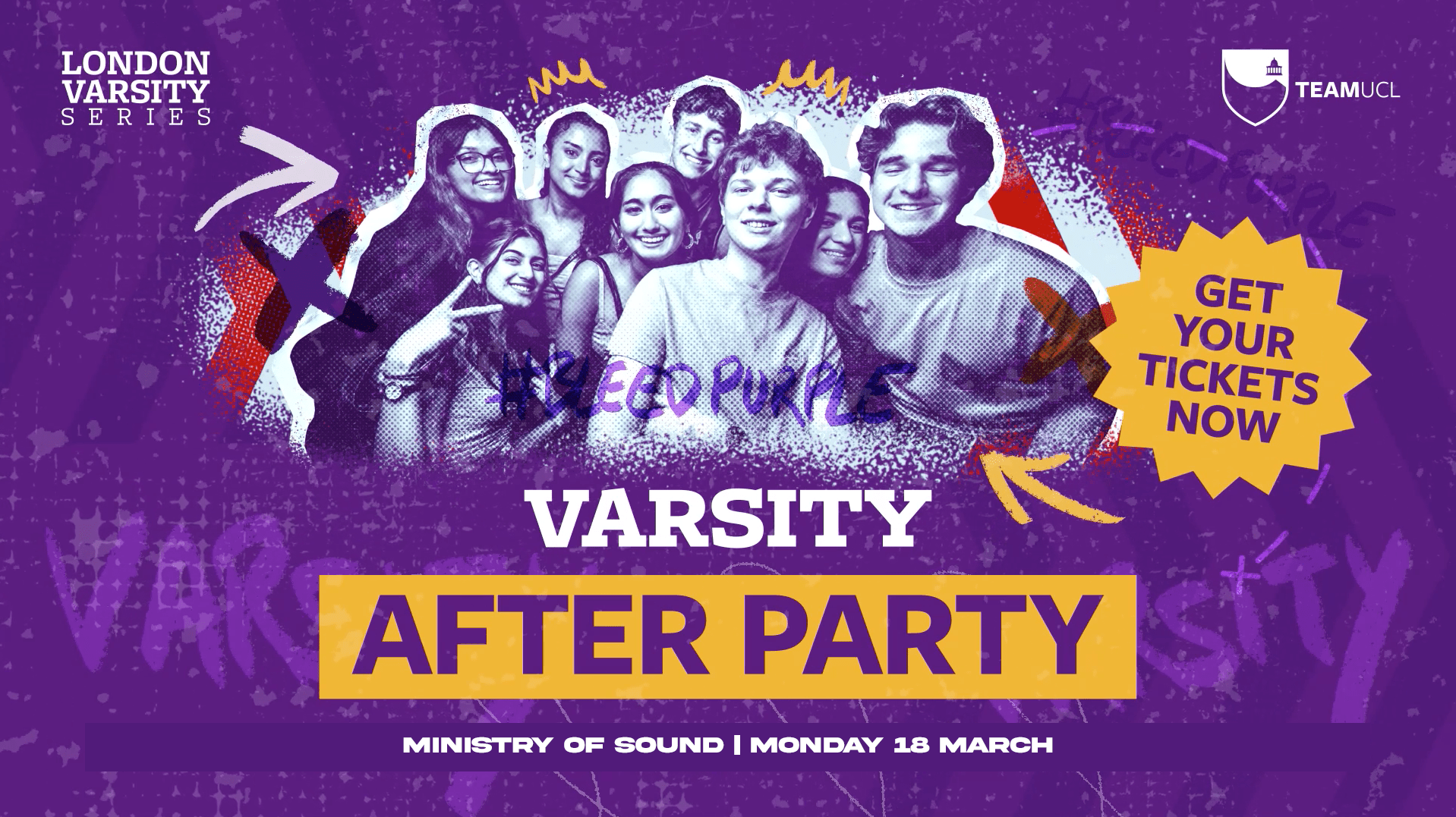 TONIGHT 11PM – The Official Varsity After Party at Ministry of Sound!