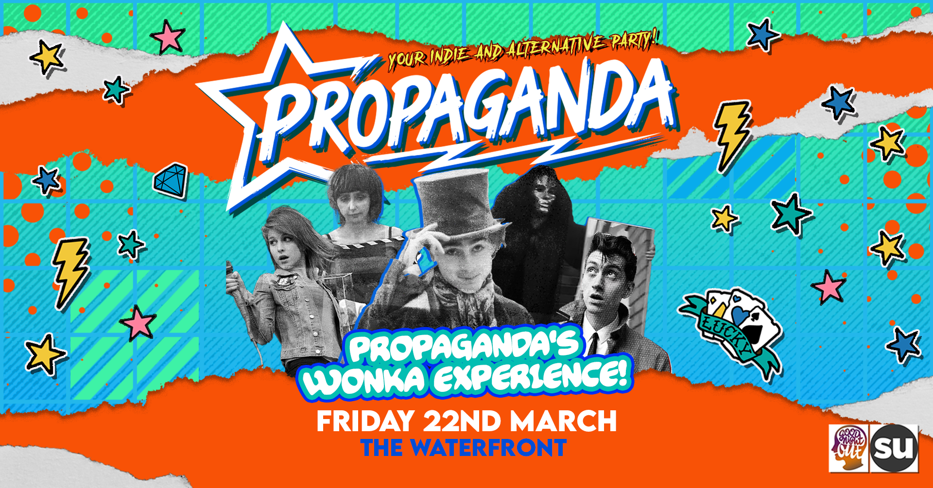 This Friday! – Propaganda’s Wonka Experience! – The Waterfront