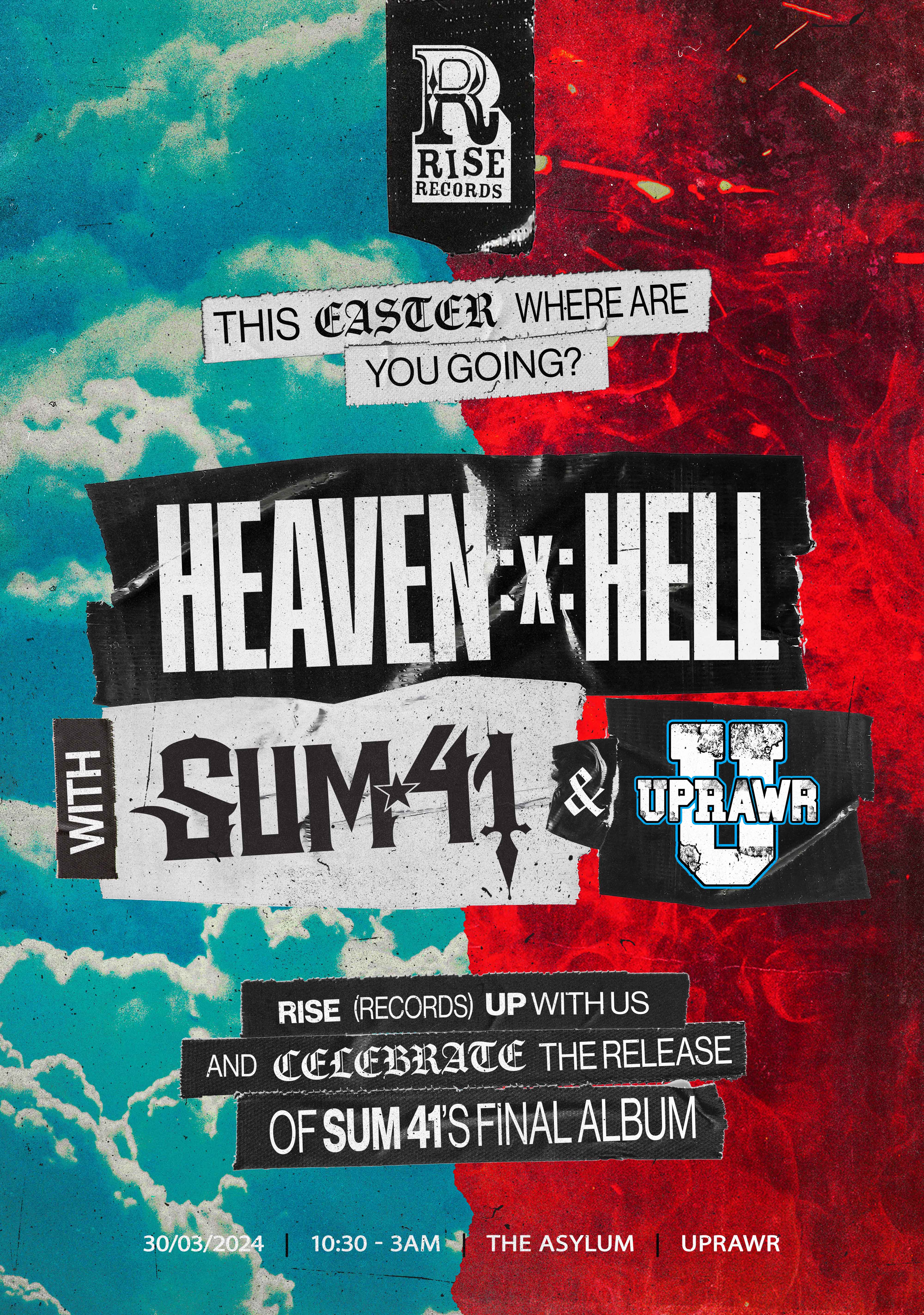 SUM 41  x UPRAWR: WIN DOWNLOAD TICKETS!