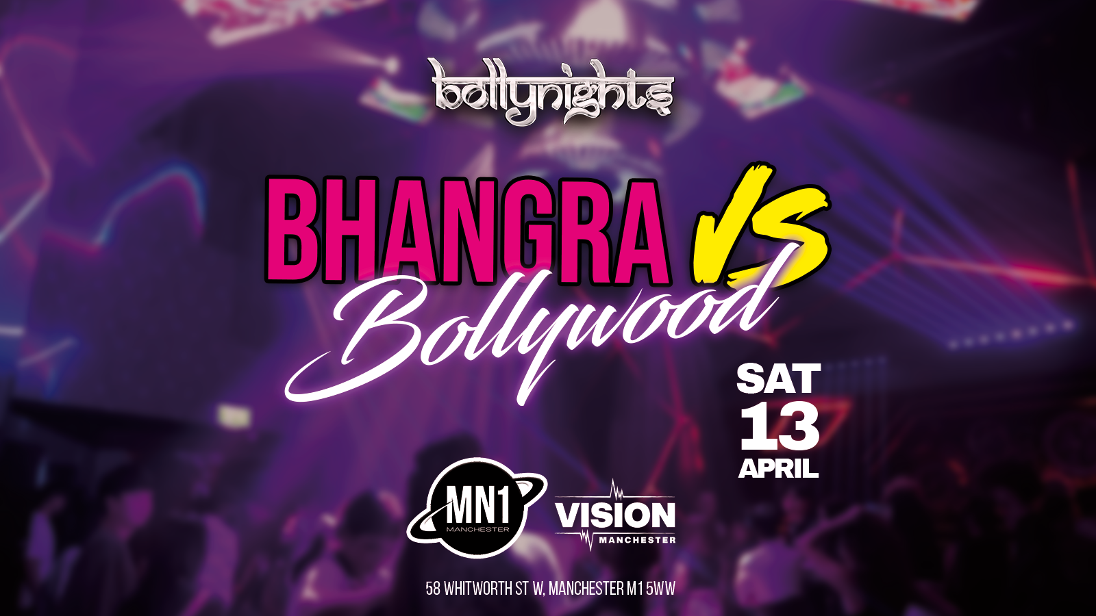 Bhangra vs Bollywood – Saturday 13th April | MN1 (Vision)